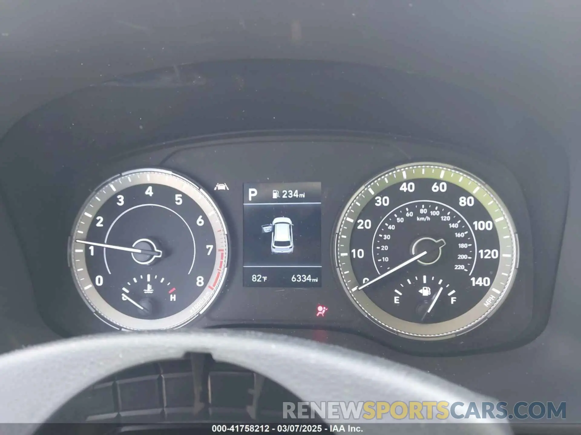 7 fotografías del automóvil dañado KMHRB8A3XNU199174 HYUNDAI VENUE 2022