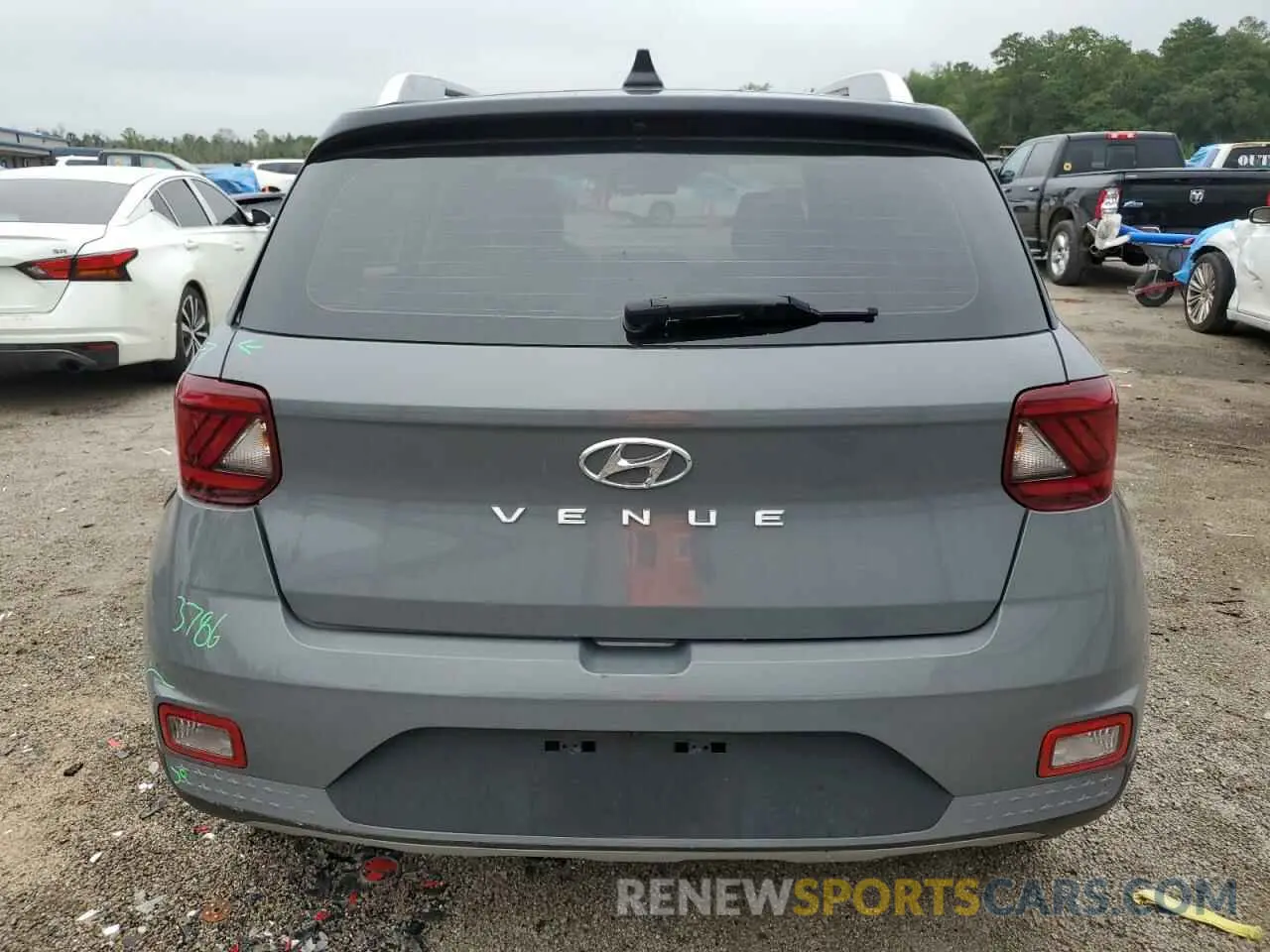 6 fotografías del automóvil dañado KMHRC8A30NU149333 HYUNDAI VENUE 2022