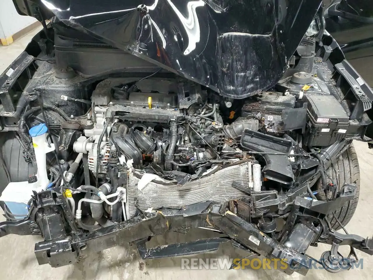 11 fotografías del automóvil dañado KMHRC8A30NU167055 HYUNDAI VENUE 2022