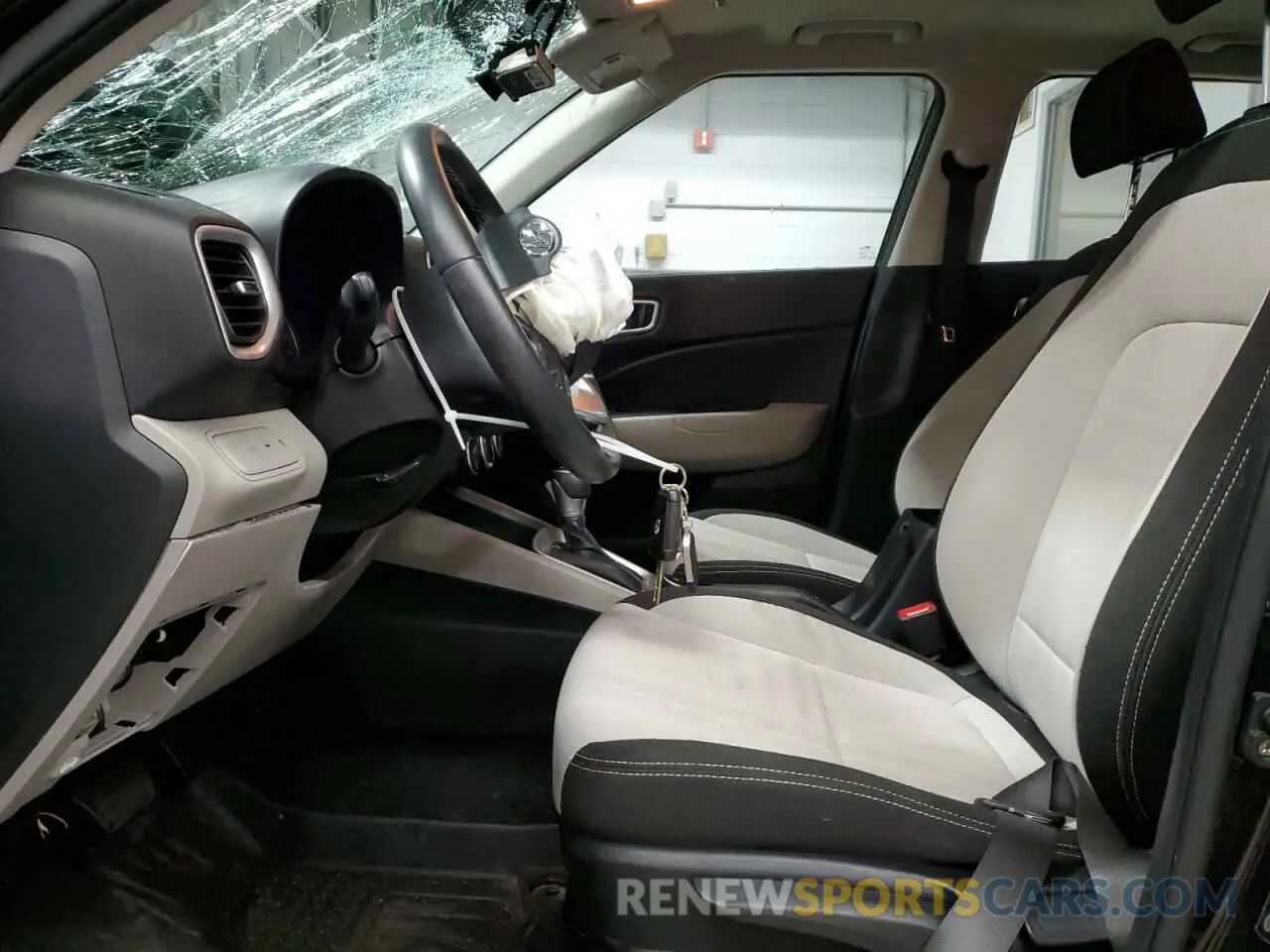 7 fotografías del automóvil dañado KMHRC8A30NU167055 HYUNDAI VENUE 2022