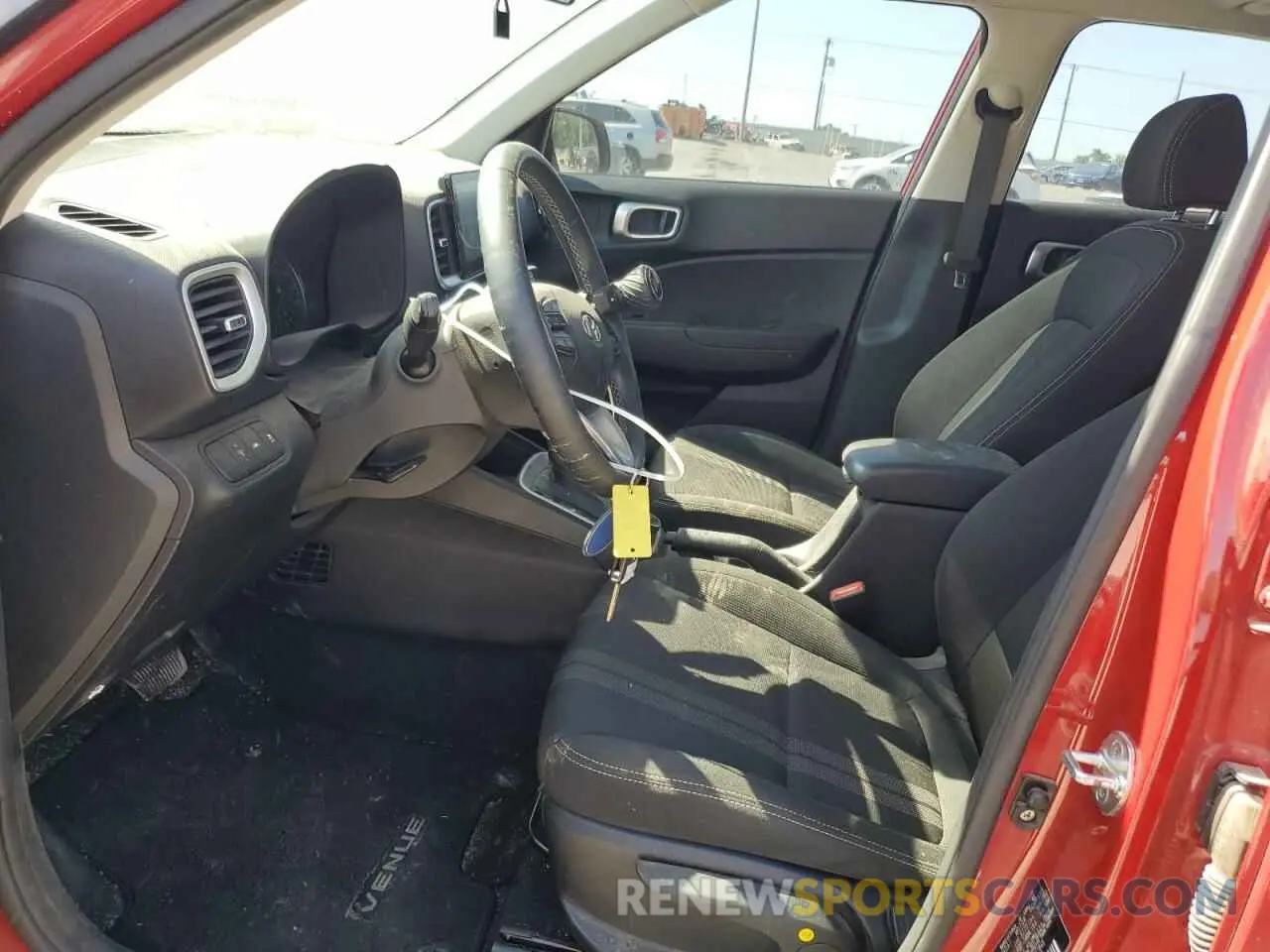 7 fotografías del automóvil dañado KMHRC8A30NU197849 HYUNDAI VENUE 2022
