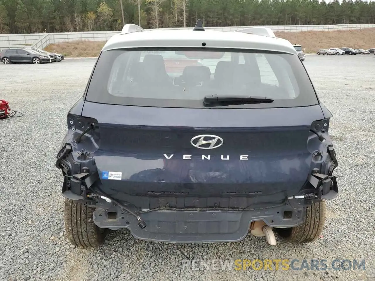 6 fotografías del automóvil dañado KMHRC8A31NU169963 HYUNDAI VENUE 2022