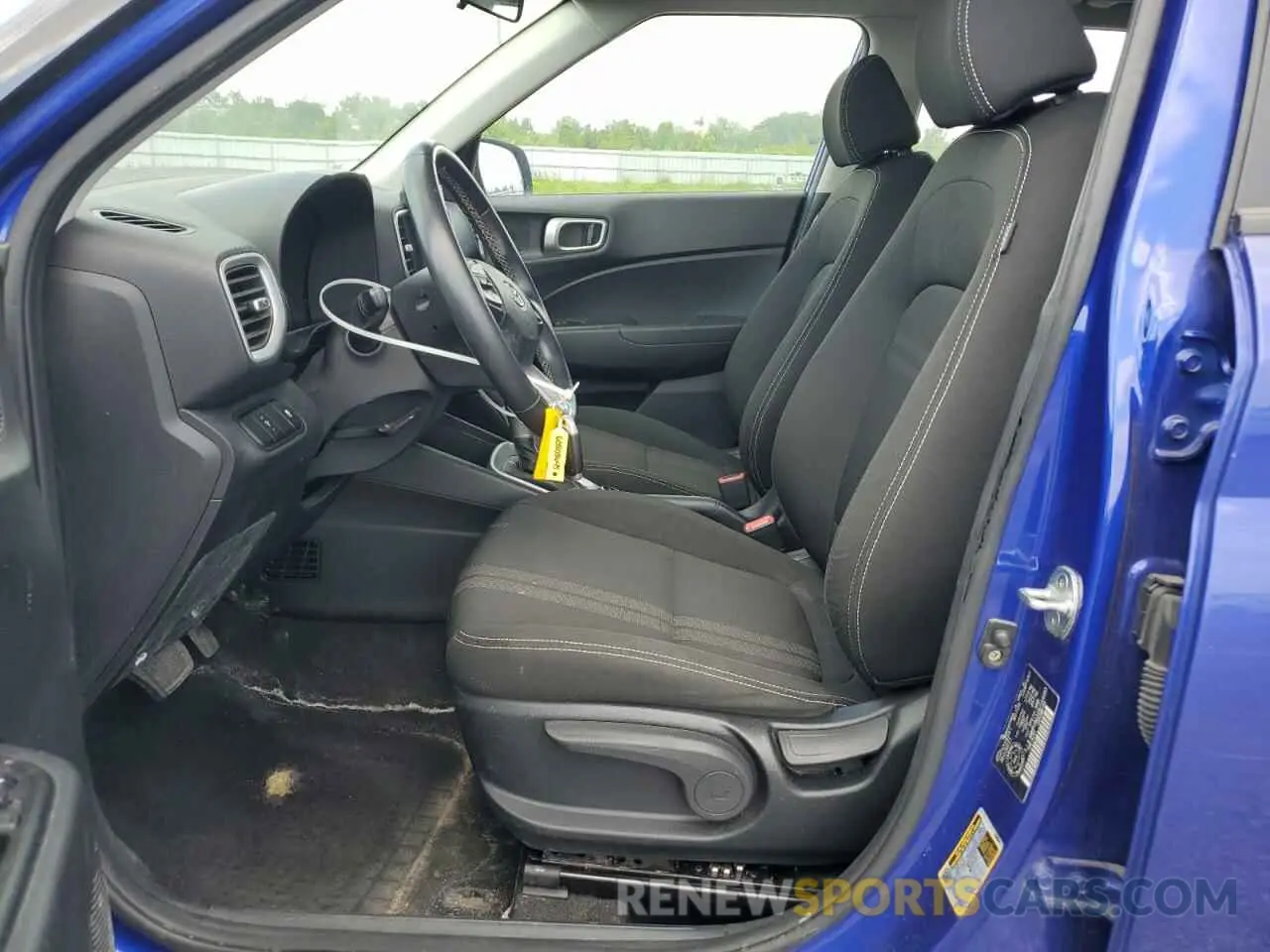 7 fotografías del automóvil dañado KMHRC8A32NU164853 HYUNDAI VENUE 2022