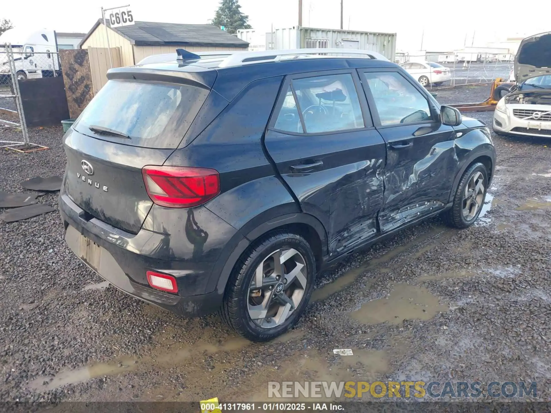 4 fotografías del automóvil dañado KMHRC8A33NU142442 HYUNDAI VENUE 2022