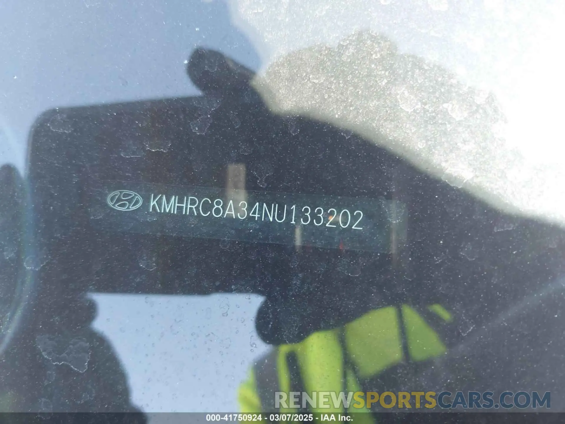 9 fotografías del automóvil dañado KMHRC8A34NU133202 HYUNDAI VENUE 2022