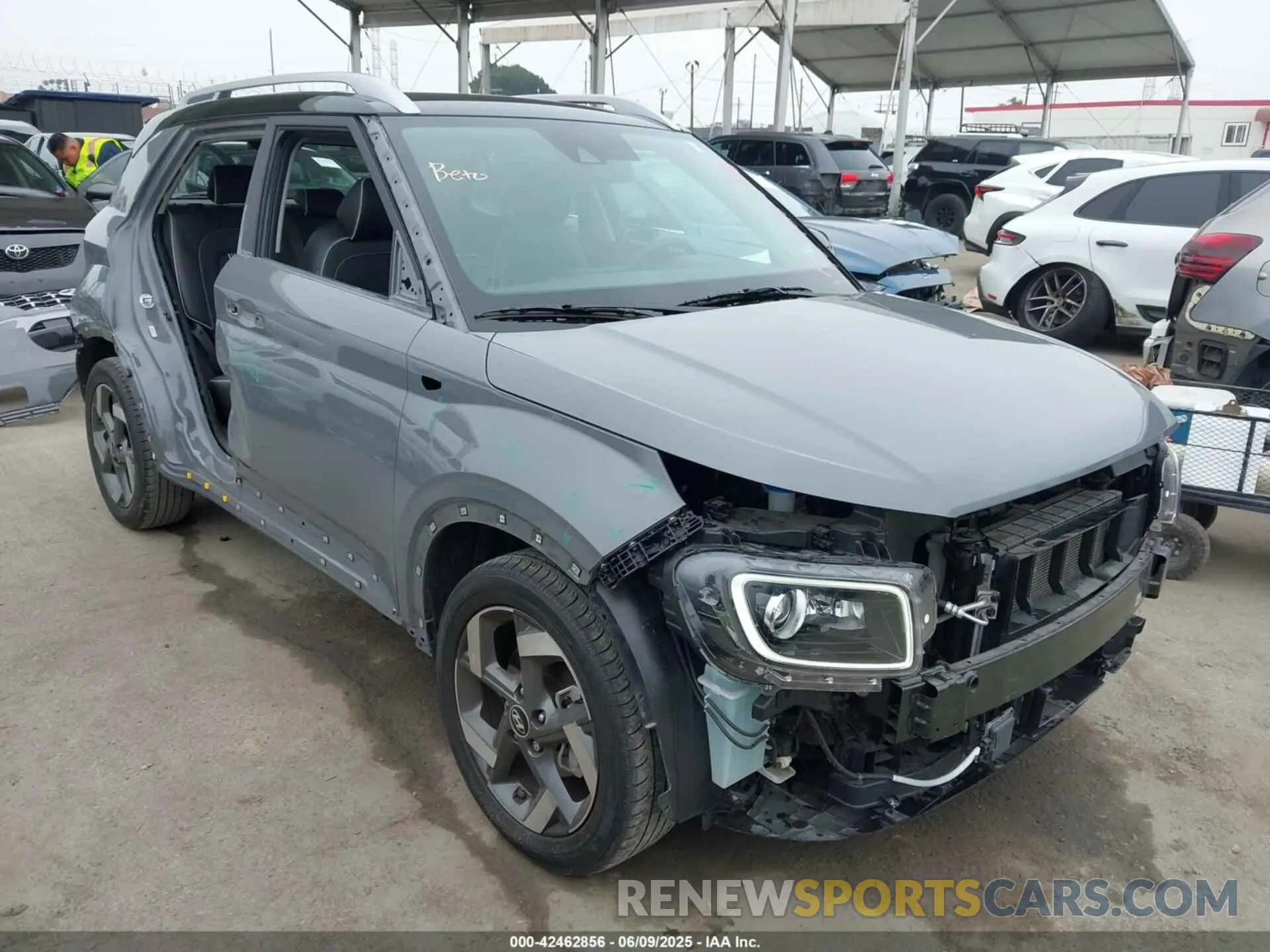 1 fotografías del automóvil dañado KMHRC8A34NU138304 HYUNDAI VENUE 2022
