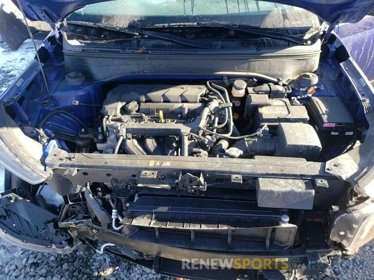 12 fotografías del automóvil dañado KMHRC8A34NU187955 HYUNDAI VENUE 2022
