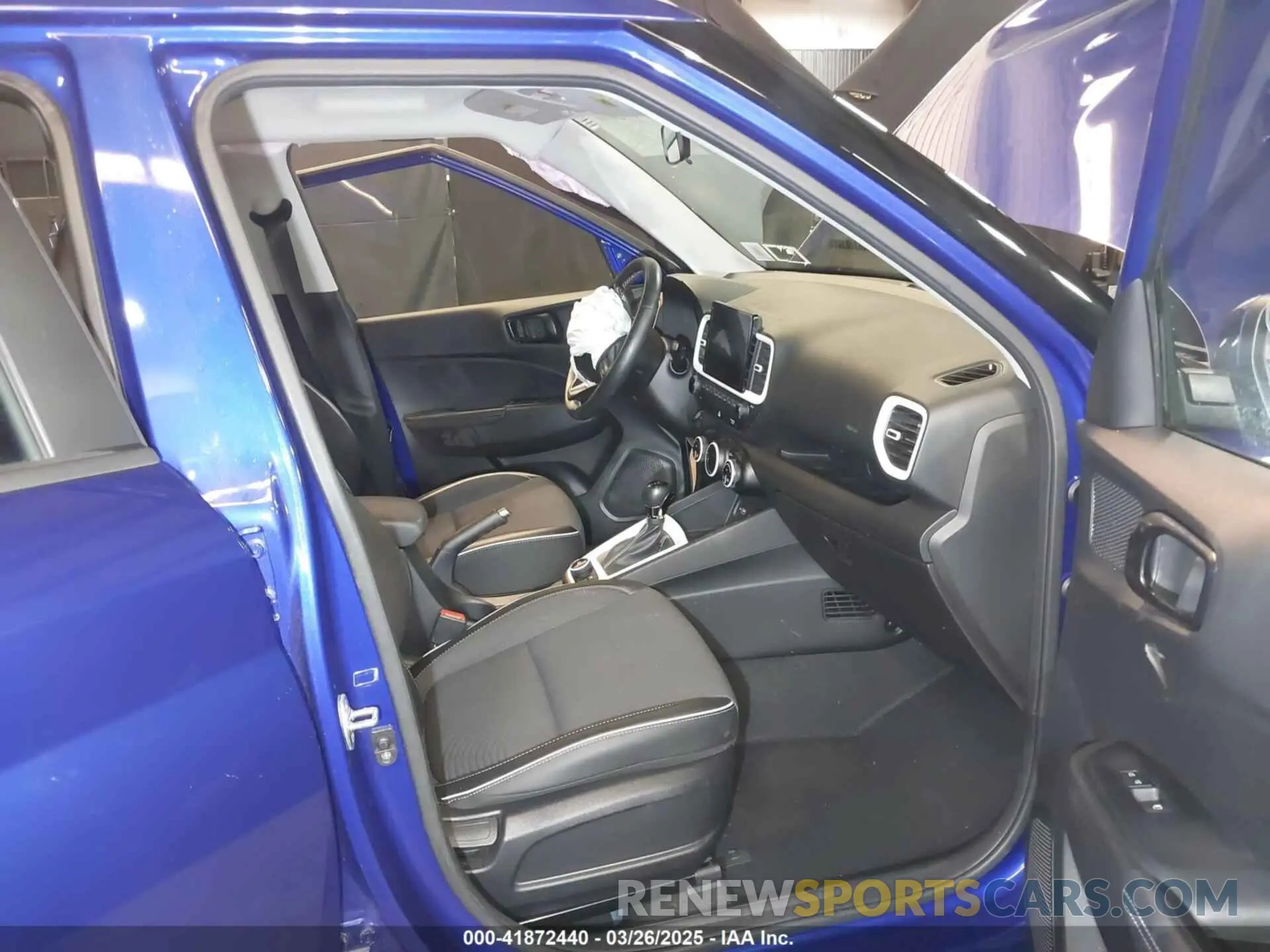 5 fotografías del automóvil dañado KMHRC8A35NU154415 HYUNDAI VENUE 2022