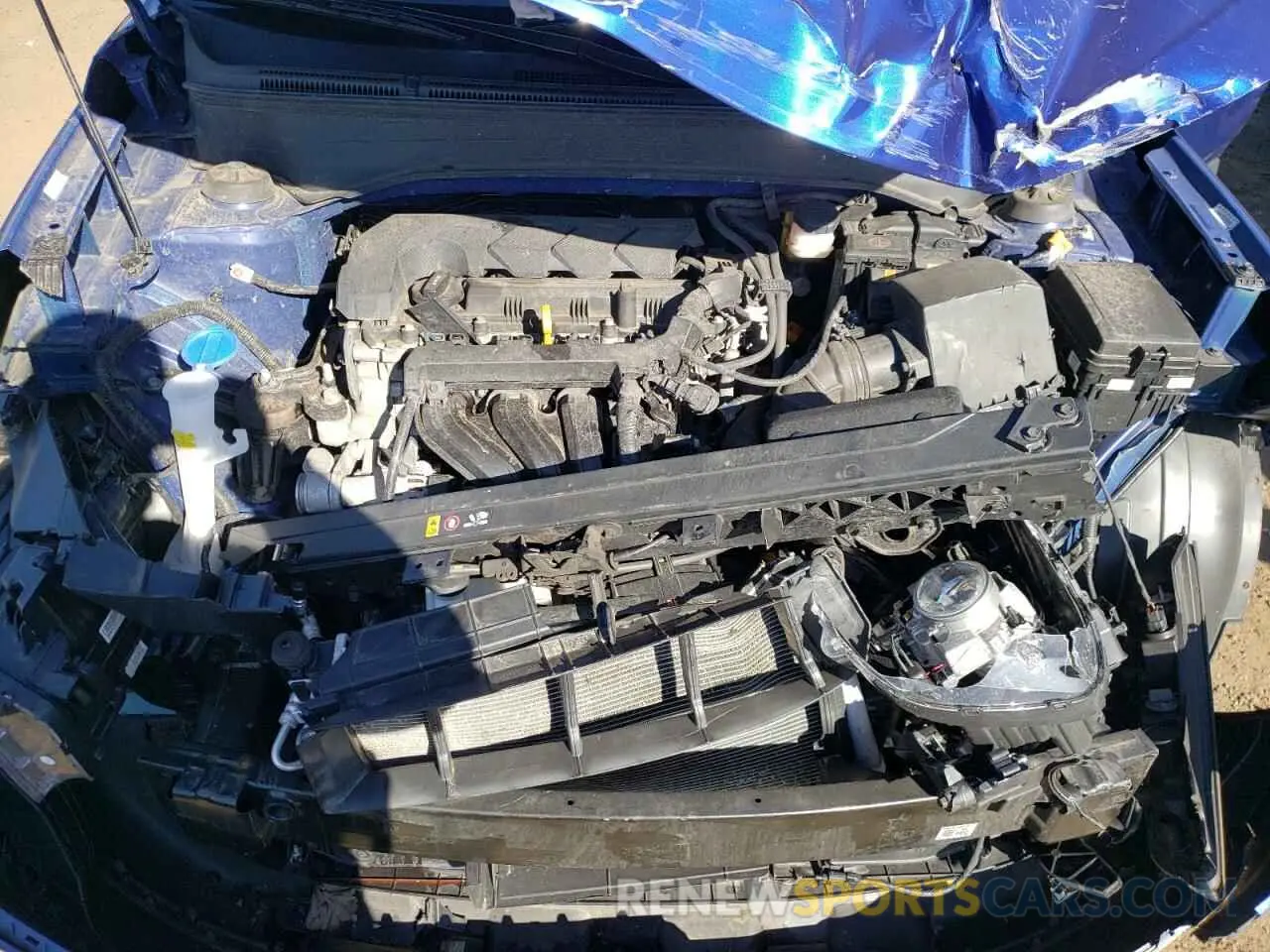 11 fotografías del automóvil dañado KMHRC8A35NU200454 HYUNDAI VENUE 2022