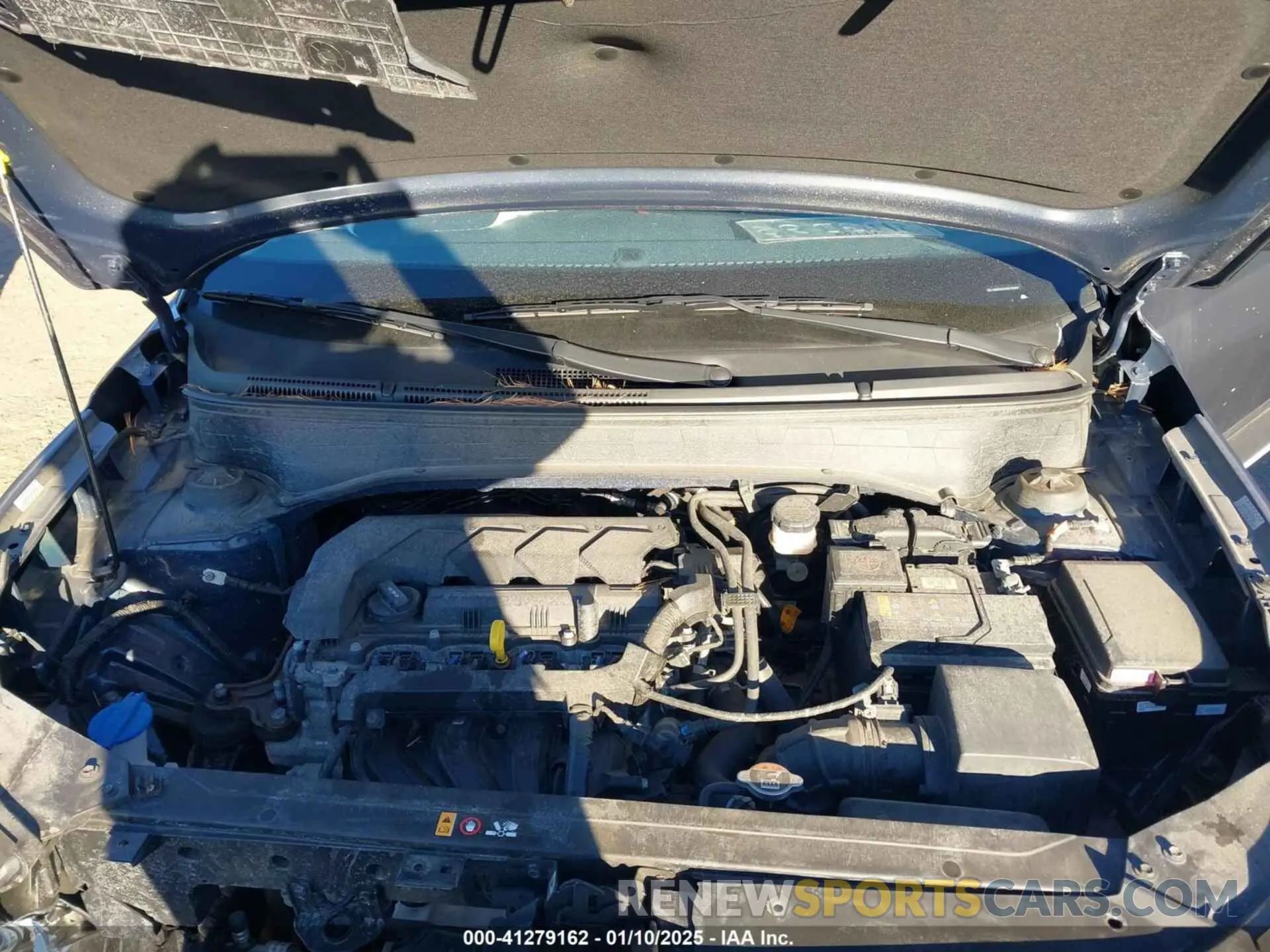 10 fotografías del automóvil dañado KMHRC8A36NU169697 HYUNDAI VENUE 2022