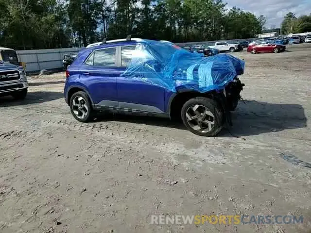 13 fotografías del automóvil dañado KMHRC8A37NU148163 HYUNDAI VENUE 2022