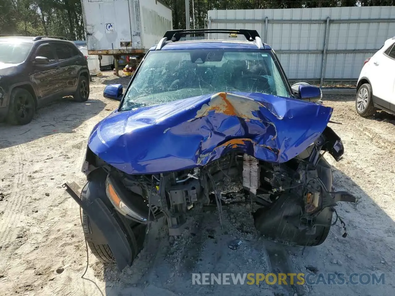5 fotografías del automóvil dañado KMHRC8A37NU148163 HYUNDAI VENUE 2022