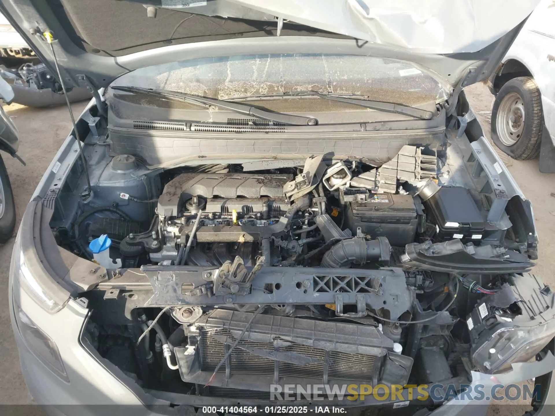 10 fotografías del automóvil dañado KMHRC8A37NU176285 HYUNDAI VENUE 2022