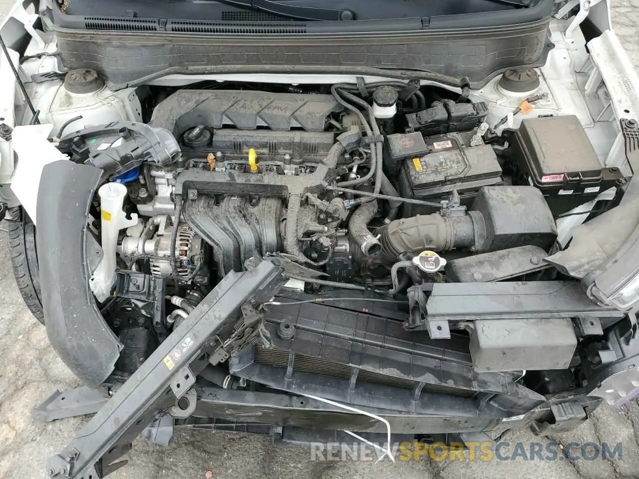 14 fotografías del automóvil dañado KMHRC8A37NU195404 HYUNDAI VENUE 2022