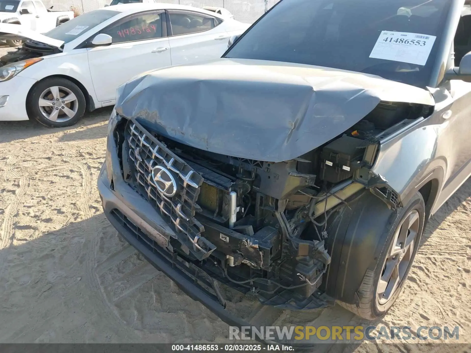 6 fotografías del automóvil dañado KMHRC8A39NU184906 HYUNDAI VENUE 2022