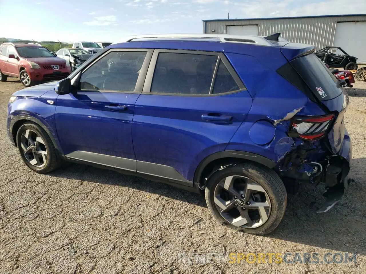 2 fotografías del automóvil dañado KMHRC8A3XNU187099 HYUNDAI VENUE 2022