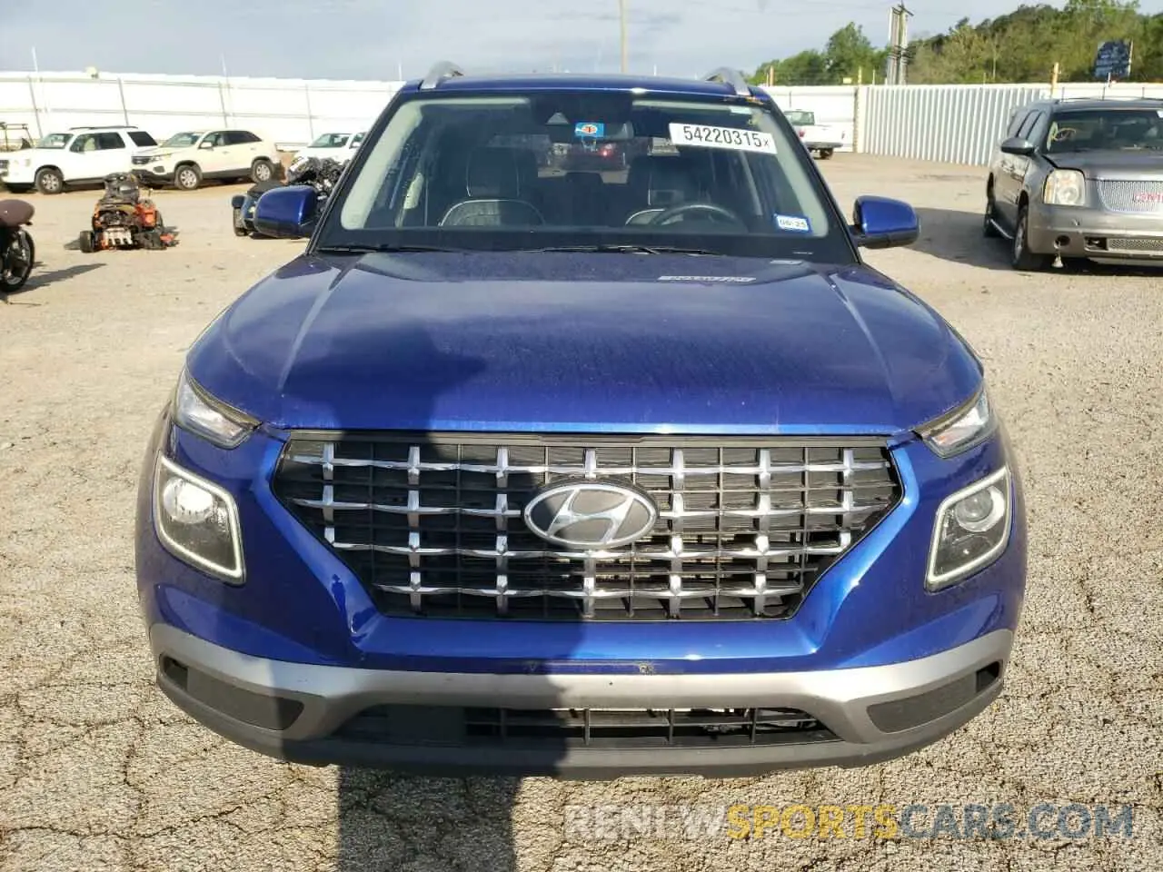 5 fotografías del automóvil dañado KMHRC8A3XNU187099 HYUNDAI VENUE 2022