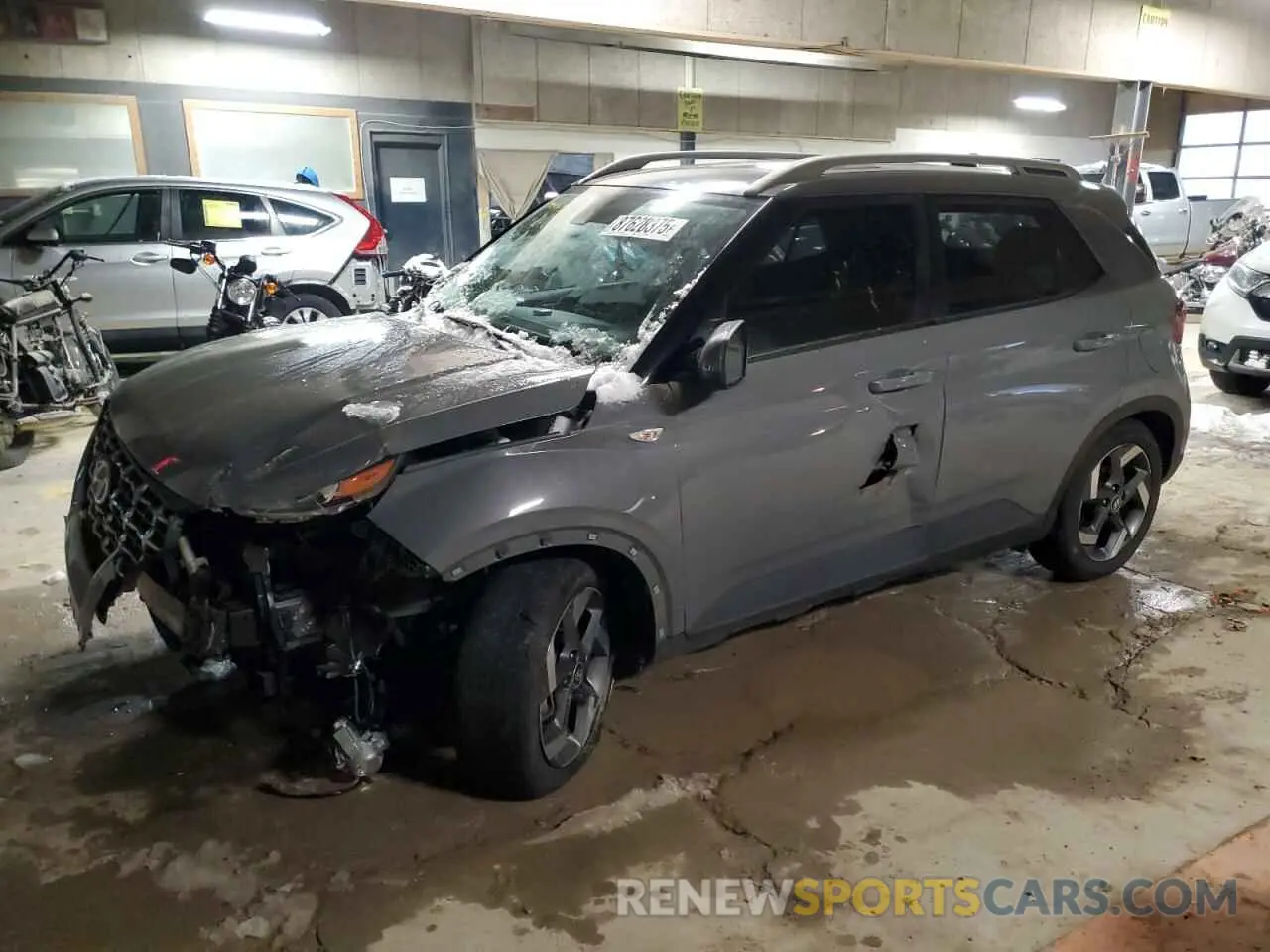 1 fotografías del automóvil dañado KMHRC8A3XNU207156 HYUNDAI VENUE 2022