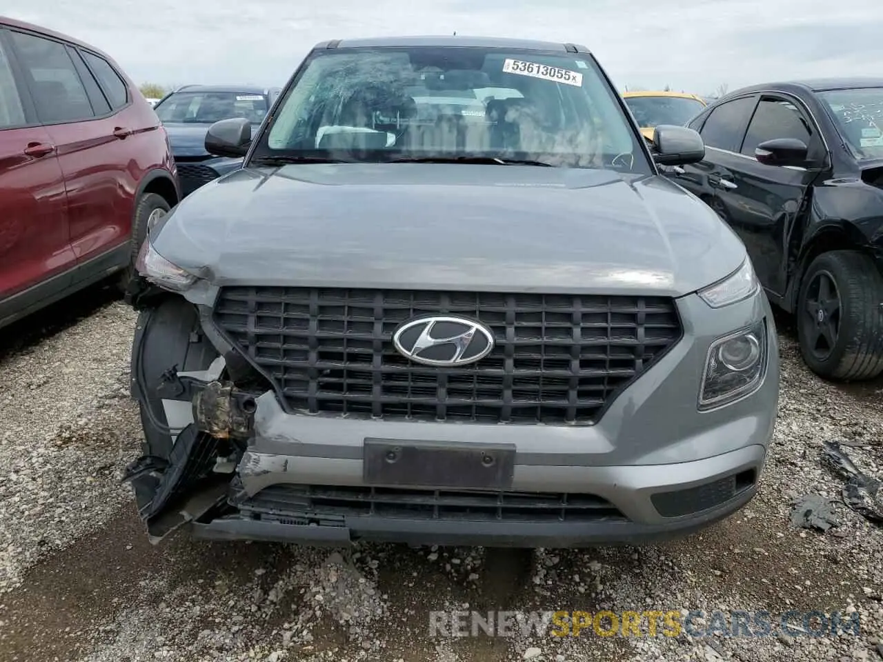 5 fotografías del automóvil dañado KMHRB8A30PU213425 HYUNDAI VENUE 2023