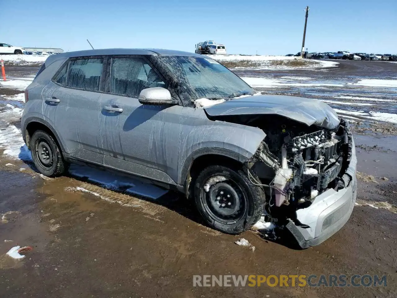 4 fotografías del automóvil dañado KMHRB8A31PU218391 HYUNDAI VENUE 2023