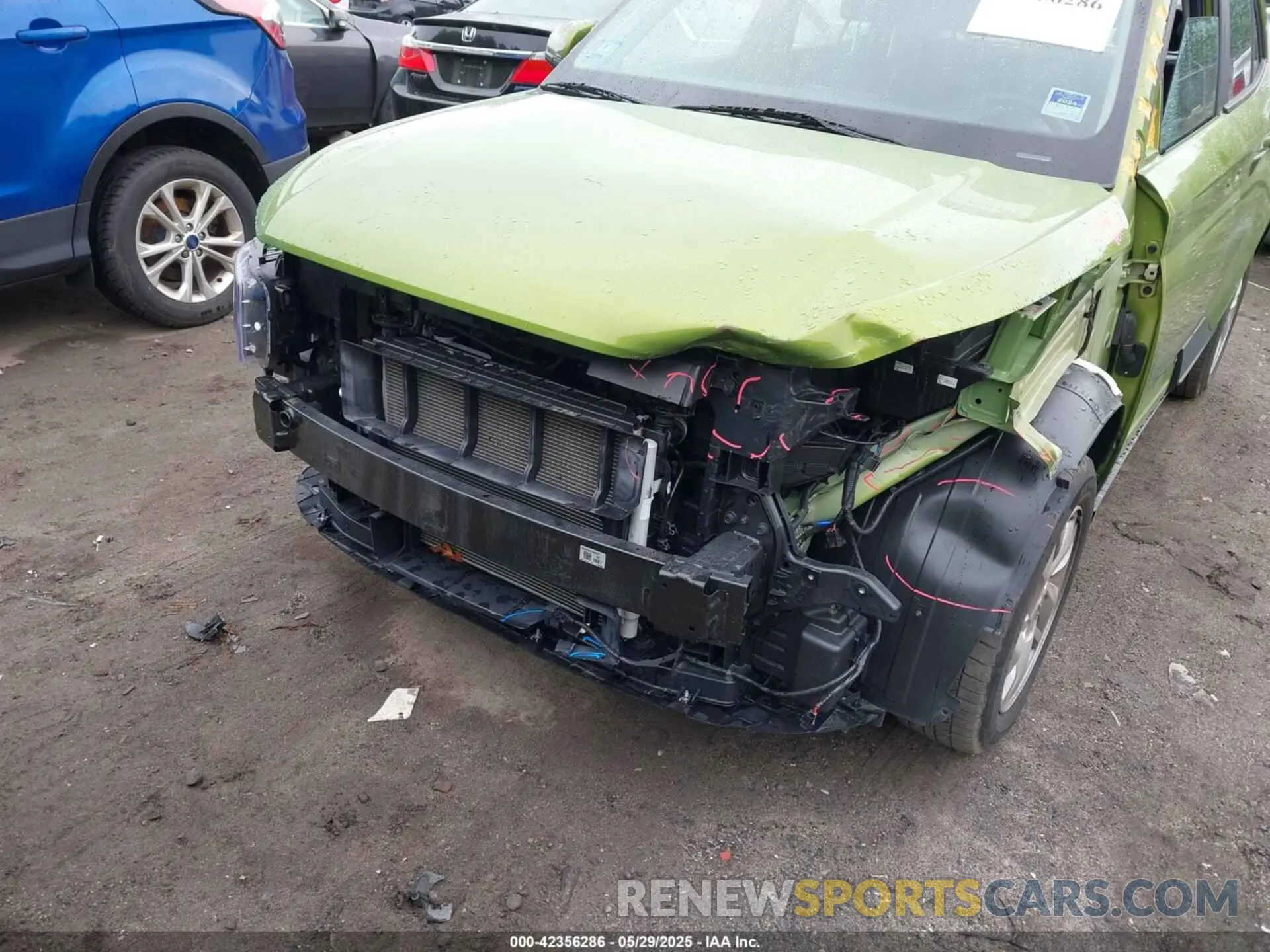 6 fotografías del automóvil dañado KMHRB8A32PU213927 HYUNDAI VENUE 2023