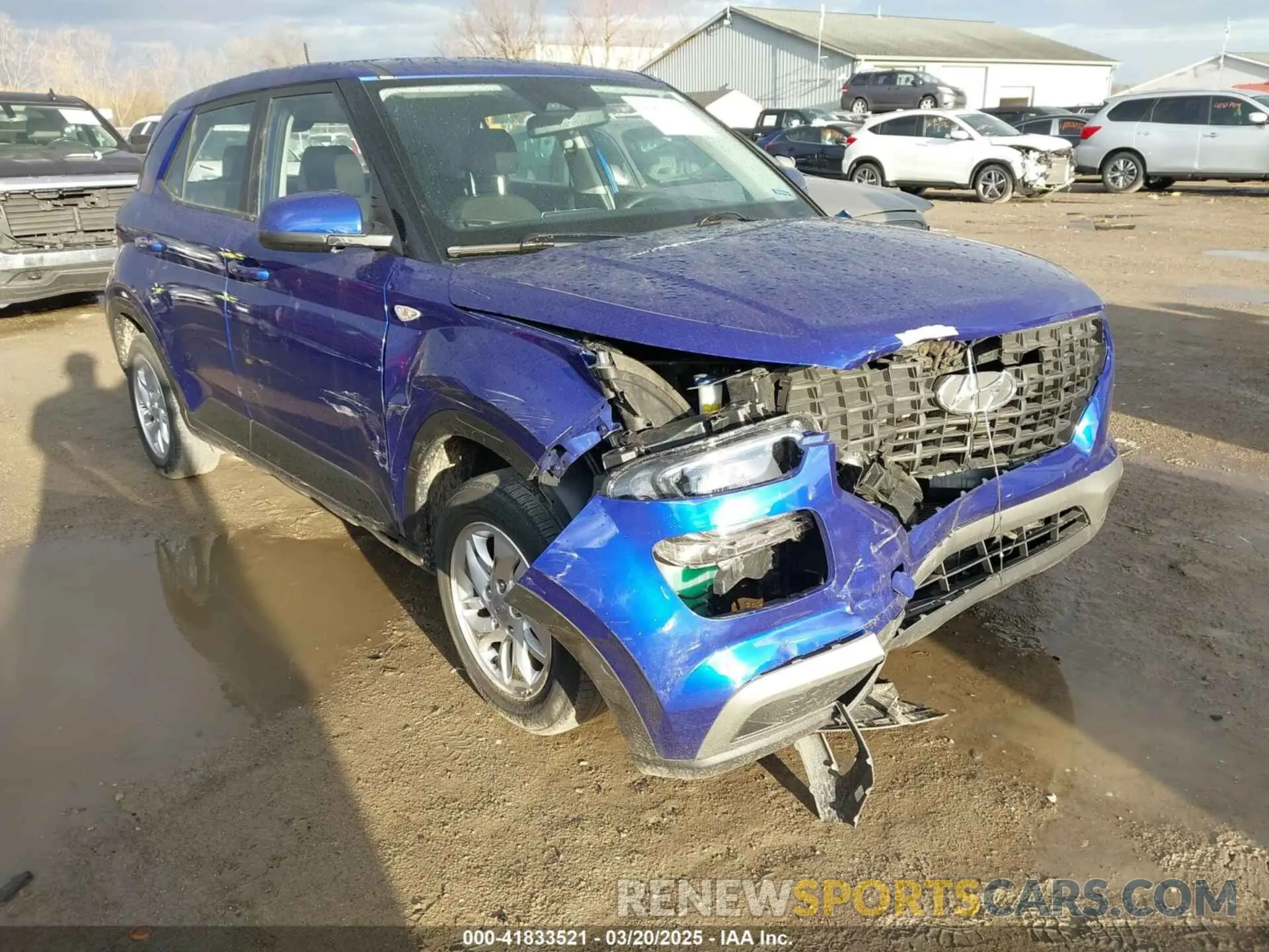 1 fotografías del automóvil dañado KMHRB8A32PU223745 HYUNDAI VENUE 2023