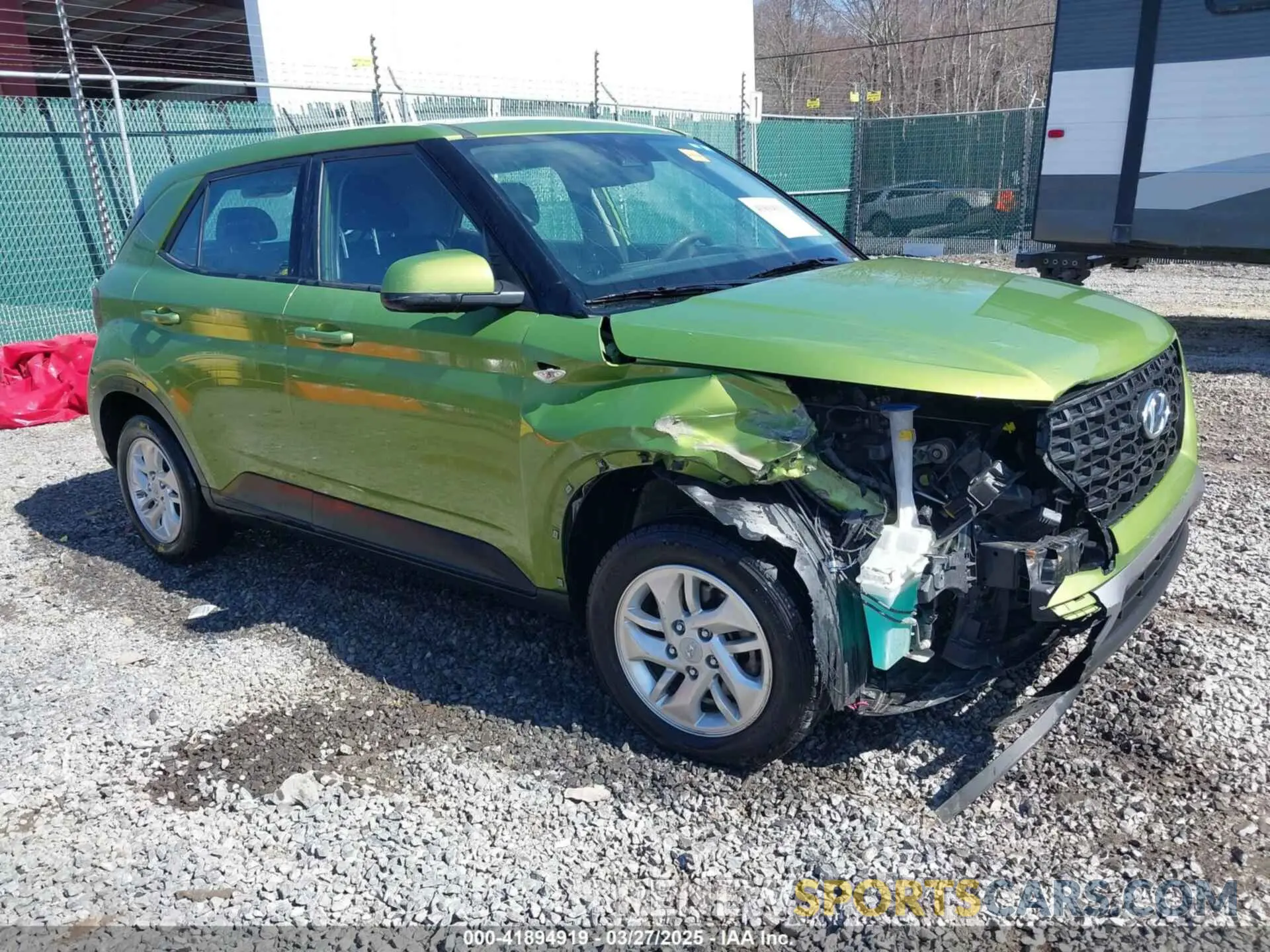 1 fotografías del automóvil dañado KMHRB8A35PU211329 HYUNDAI VENUE 2023