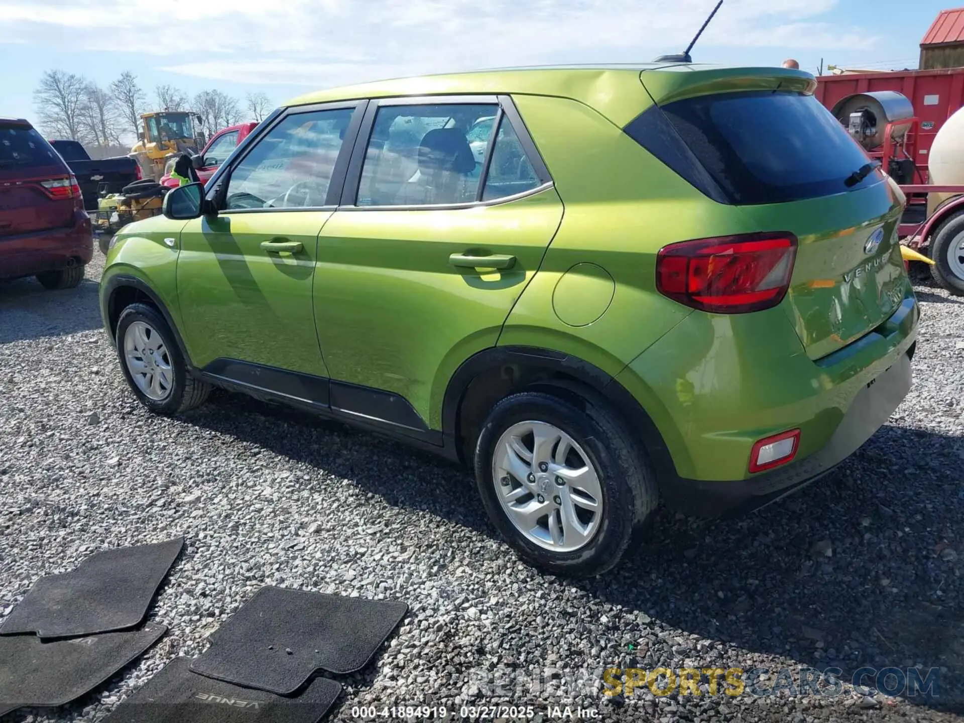 3 fotografías del automóvil dañado KMHRB8A35PU211329 HYUNDAI VENUE 2023