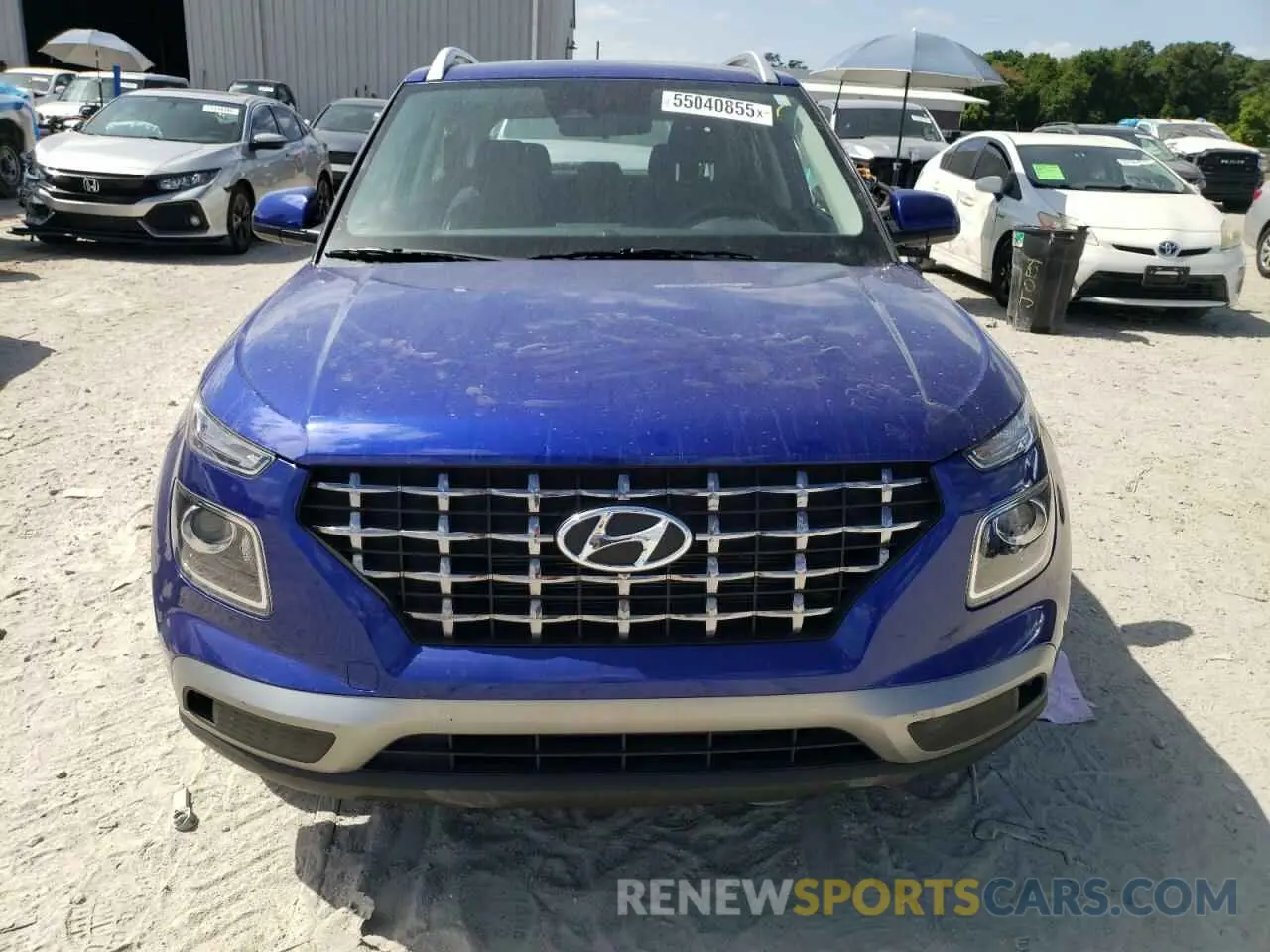 5 fotografías del automóvil dañado KMHRC8A30PU221599 HYUNDAI VENUE 2023
