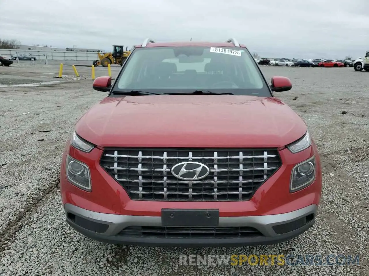 5 fotografías del automóvil dañado KMHRC8A31PU212233 HYUNDAI VENUE 2023