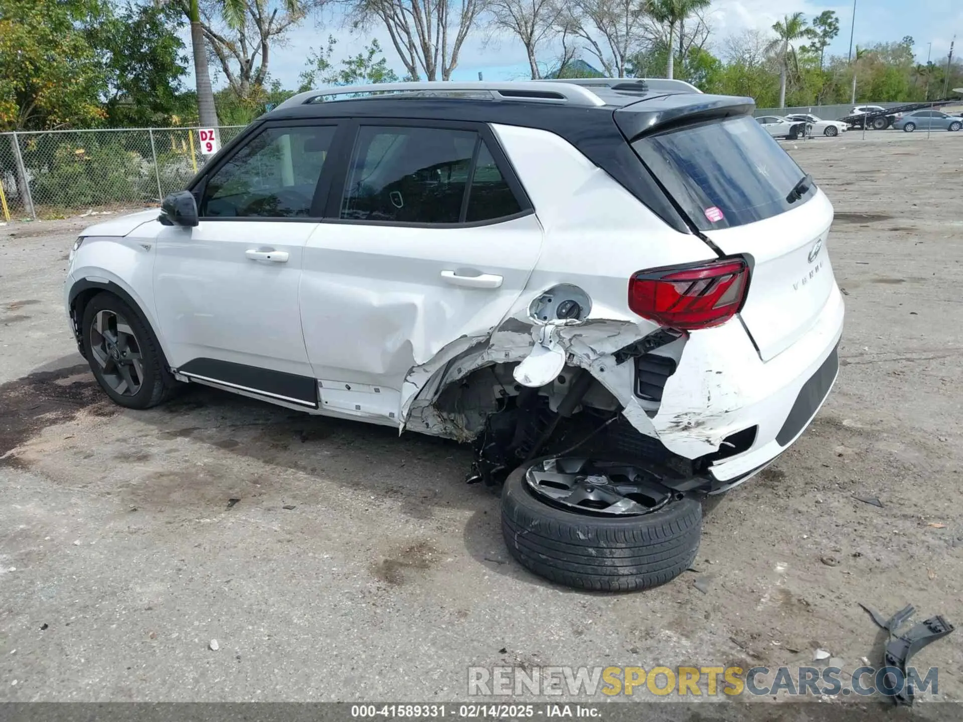 6 fotografías del automóvil dañado KMHRC8A33PU215490 HYUNDAI VENUE 2023