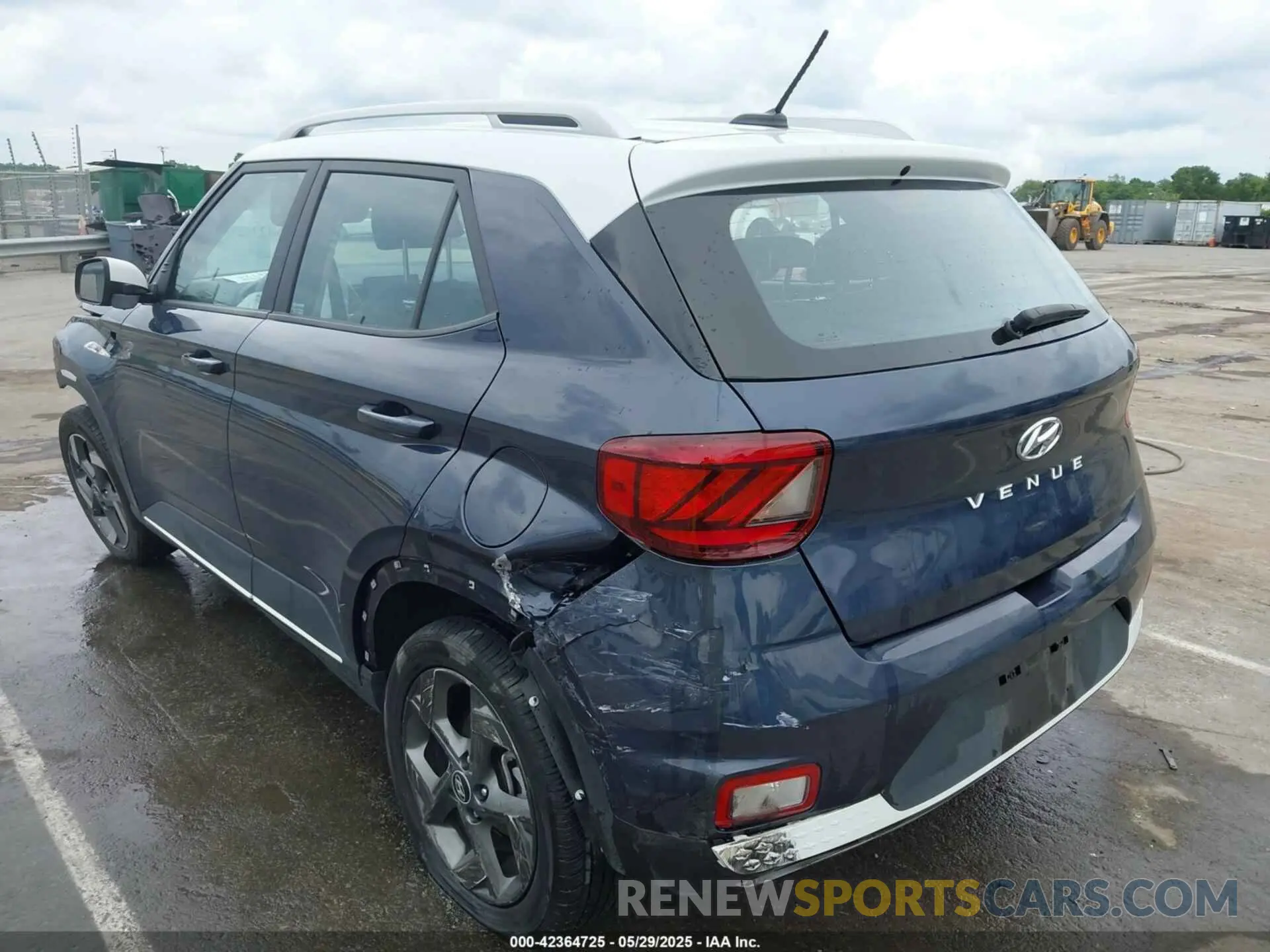 3 fotografías del automóvil dañado KMHRC8A34PU248191 HYUNDAI VENUE 2023