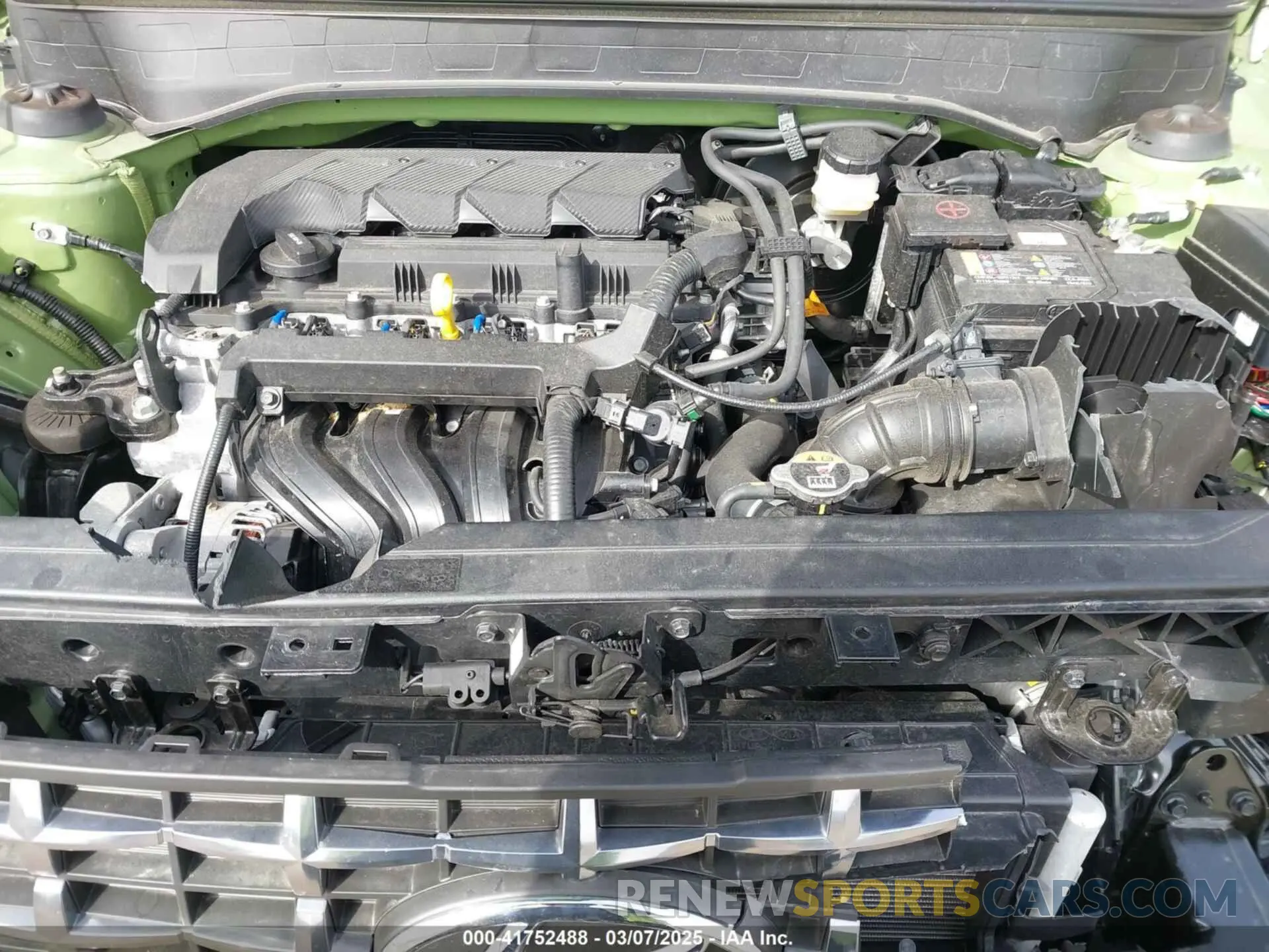 10 fotografías del automóvil dañado KMHRC8A38PU272882 HYUNDAI VENUE 2023