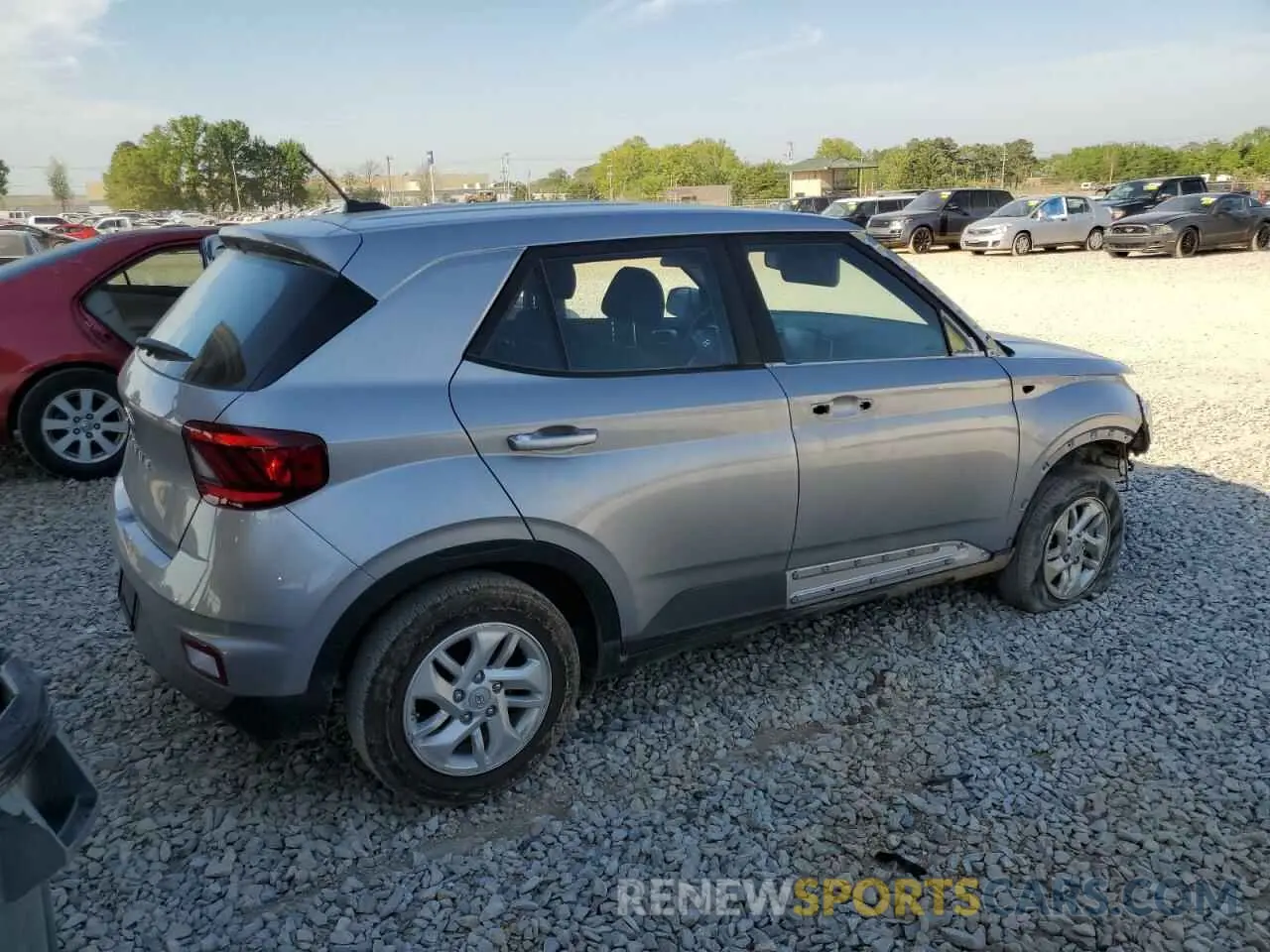 3 fotografías del automóvil dañado KMHRB8A32RU339577 HYUNDAI VENUE 2024