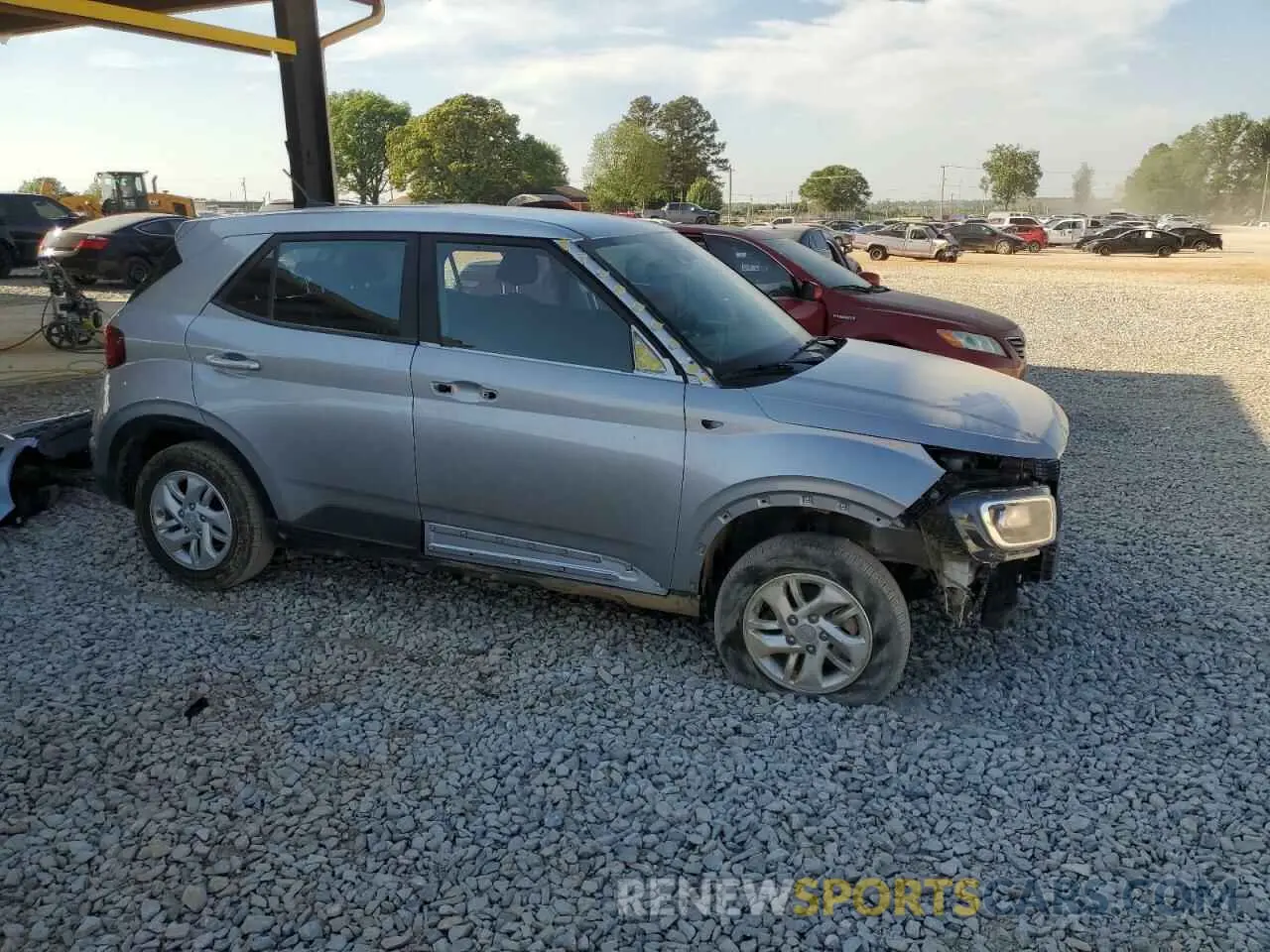 4 fotografías del automóvil dañado KMHRB8A32RU339577 HYUNDAI VENUE 2024