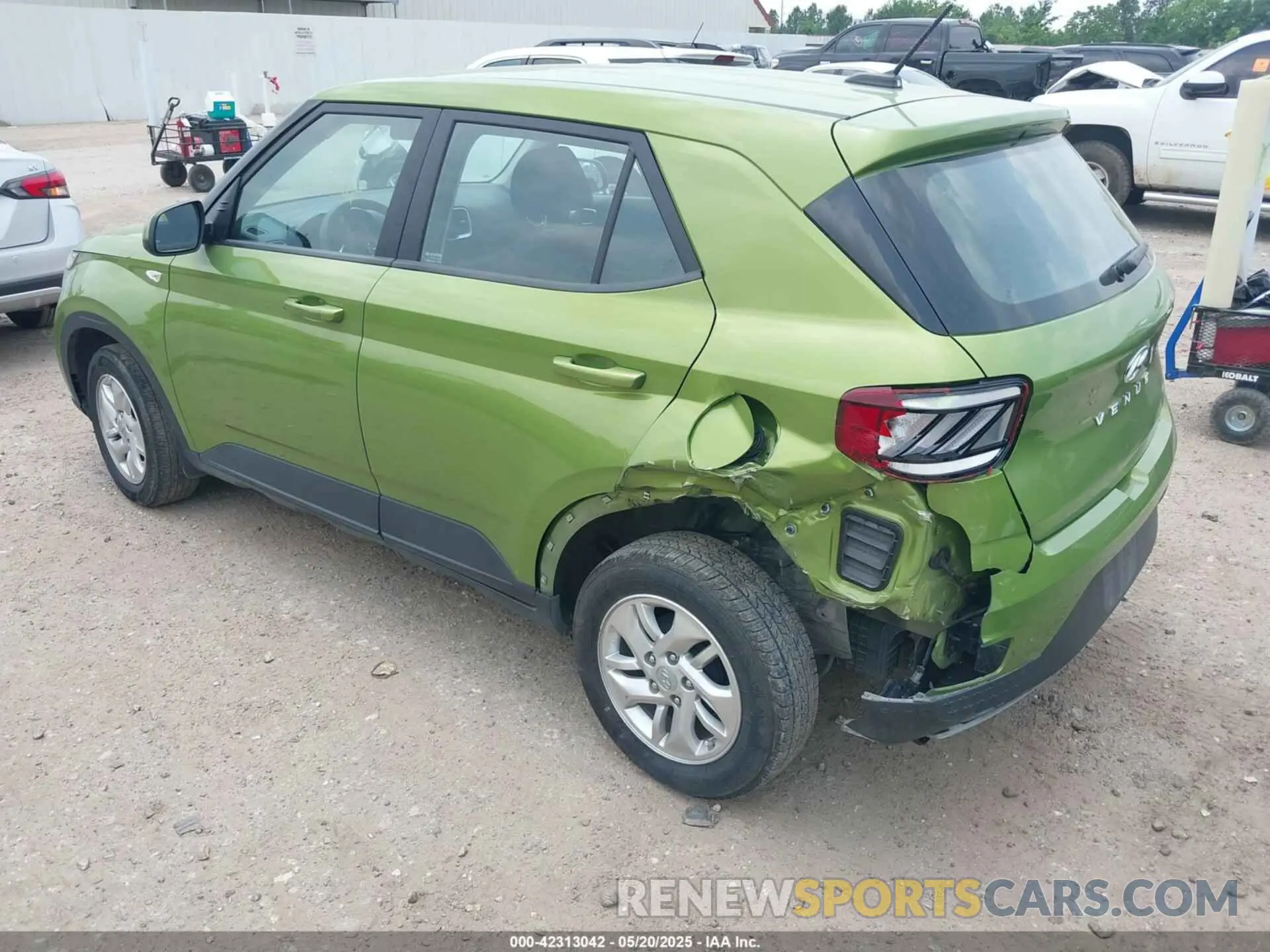 3 fotografías del automóvil dañado KMHRB8A35RU301258 HYUNDAI VENUE 2024