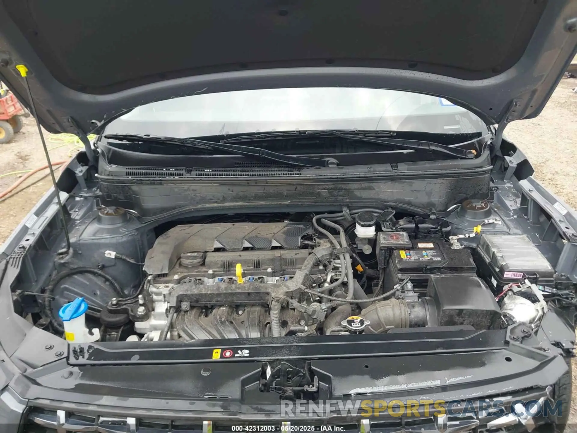 10 fotografías del automóvil dañado KMHRC8A32RU338023 HYUNDAI VENUE 2024