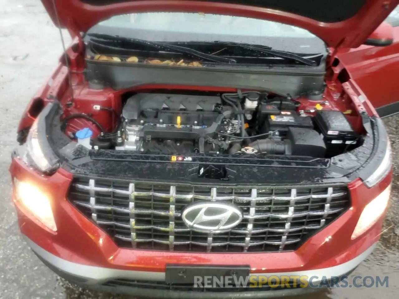 12 fotografías del automóvil dañado KMHRC8A34RU302950 HYUNDAI VENUE 2024