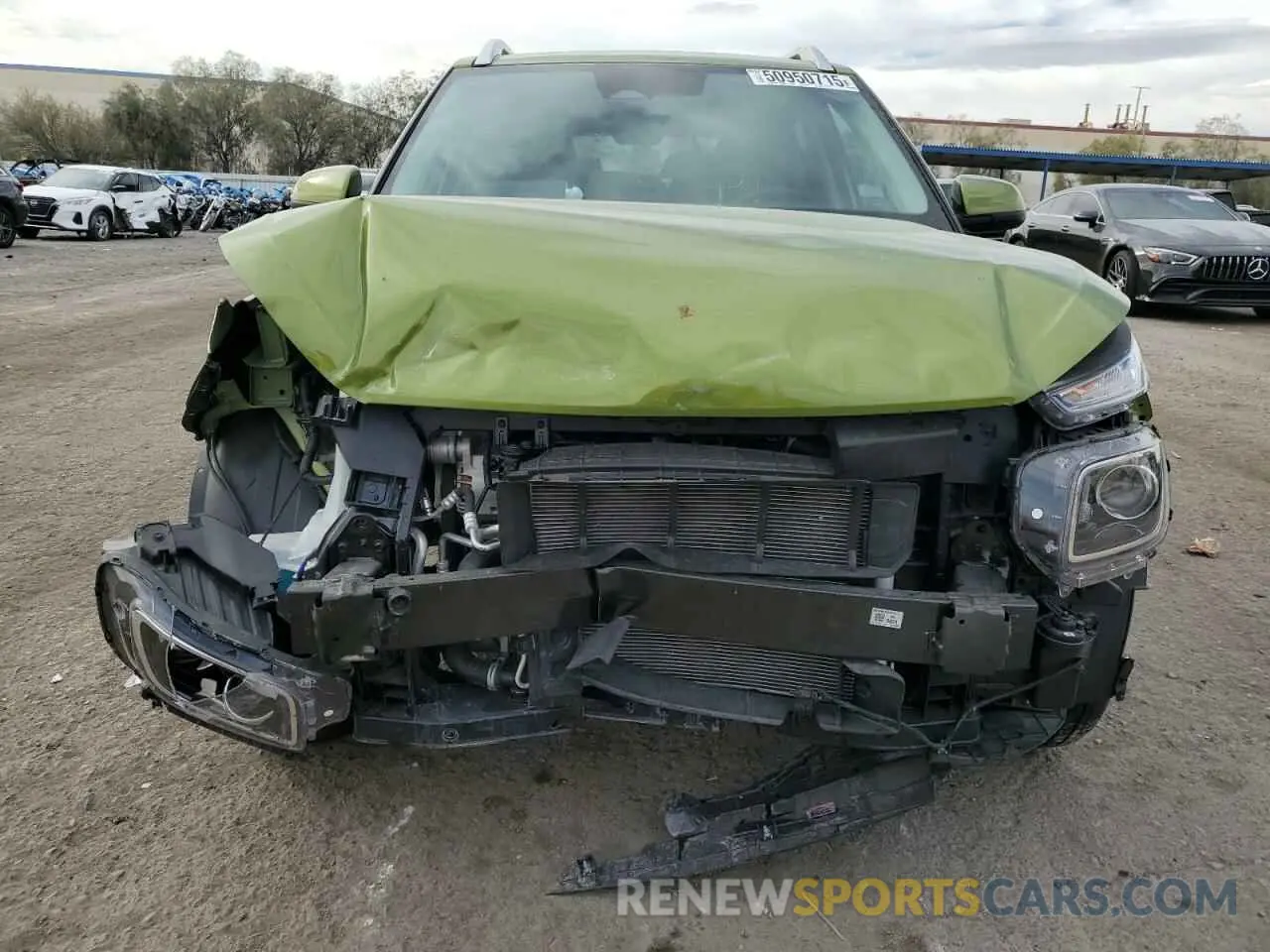 5 fotografías del automóvil dañado KMHRC8A35RU292994 HYUNDAI VENUE 2024