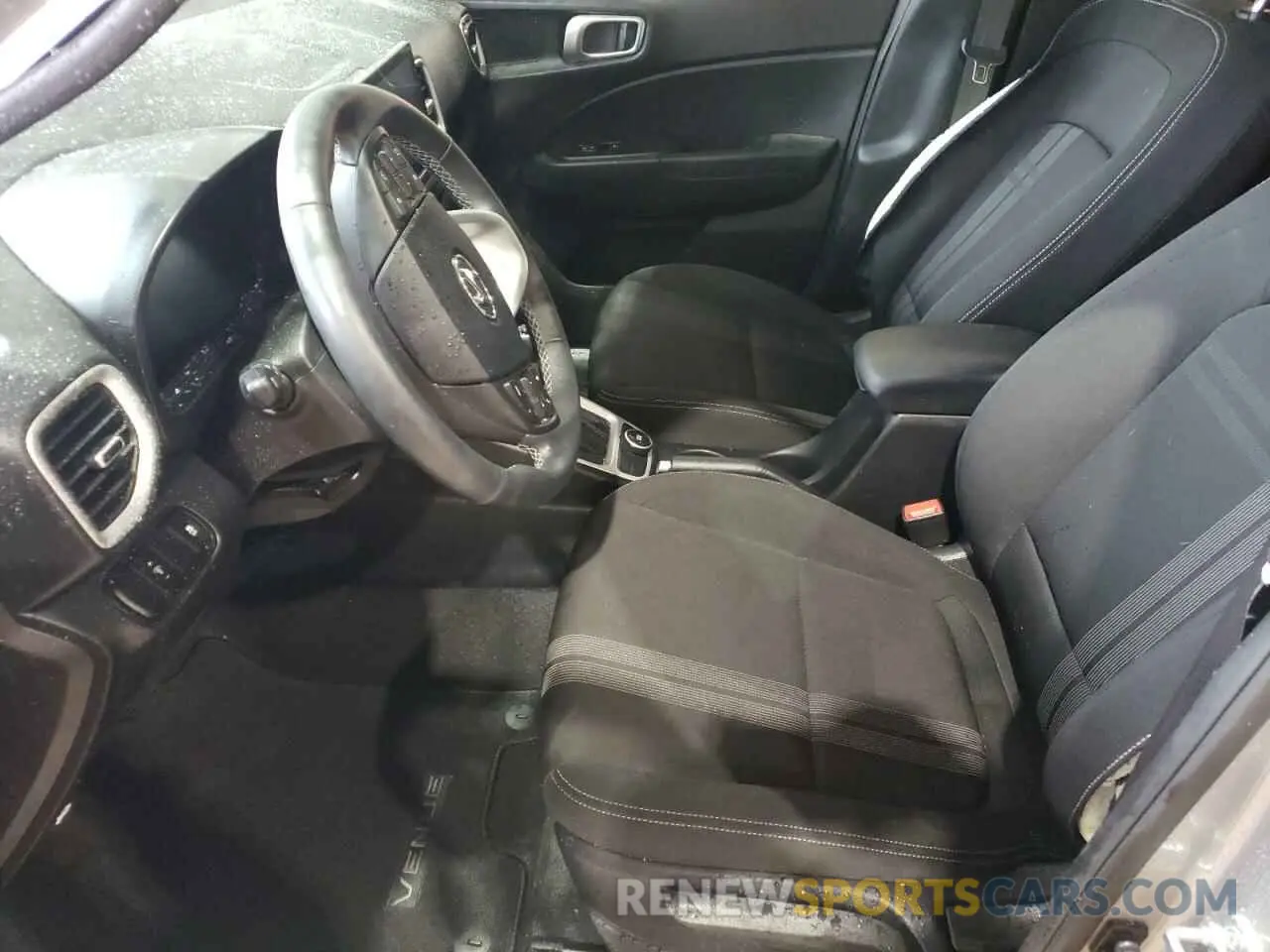 7 fotografías del automóvil dañado KMHRC8A36RU299632 HYUNDAI VENUE 2024