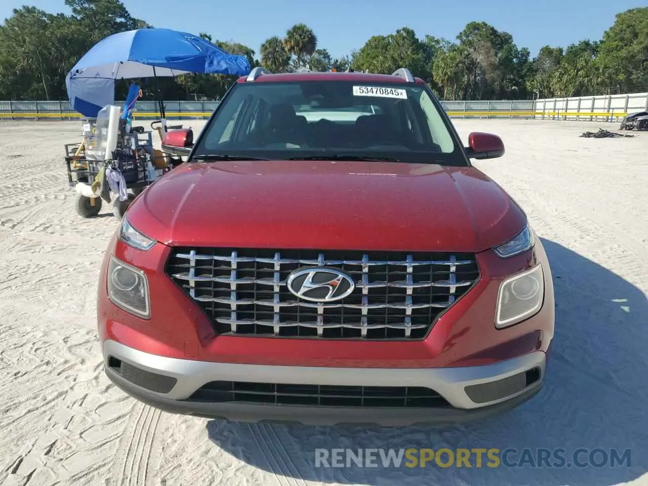 5 fotografías del automóvil dañado KMHRC8A36RU326277 HYUNDAI VENUE 2024