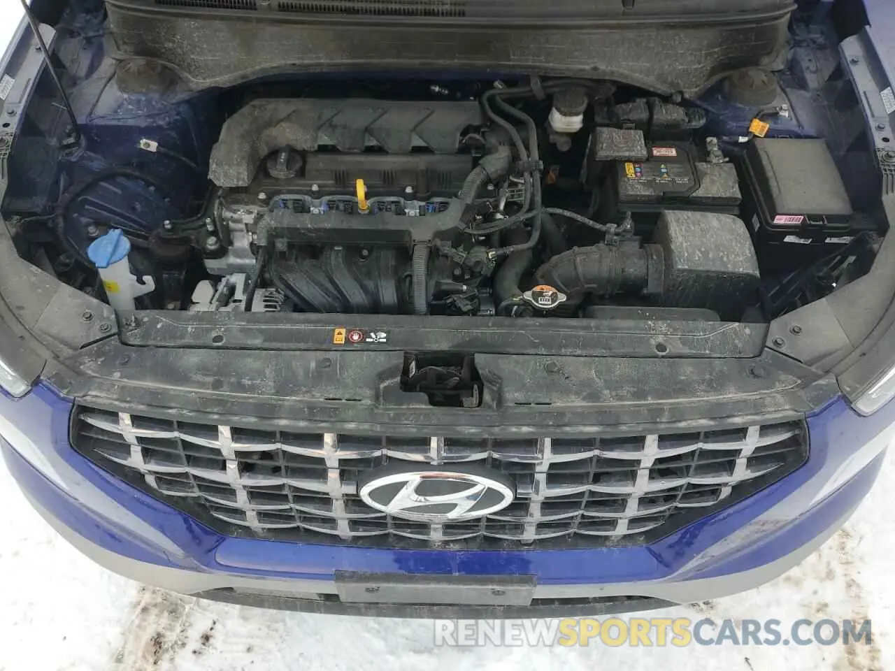 12 fotografías del automóvil dañado KMHRC8A39RU305083 HYUNDAI VENUE 2024