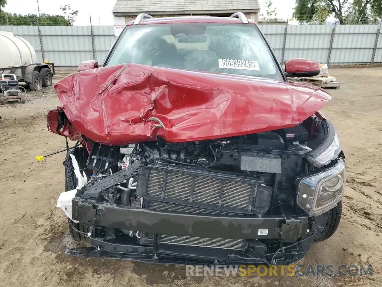 5 fotografías del automóvil dañado KMHRC8A31SU355773 HYUNDAI VENUE 2025