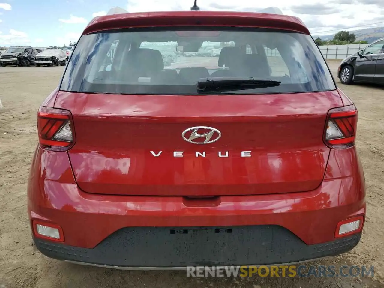 6 fotografías del automóvil dañado KMHRC8A31SU355773 HYUNDAI VENUE 2025