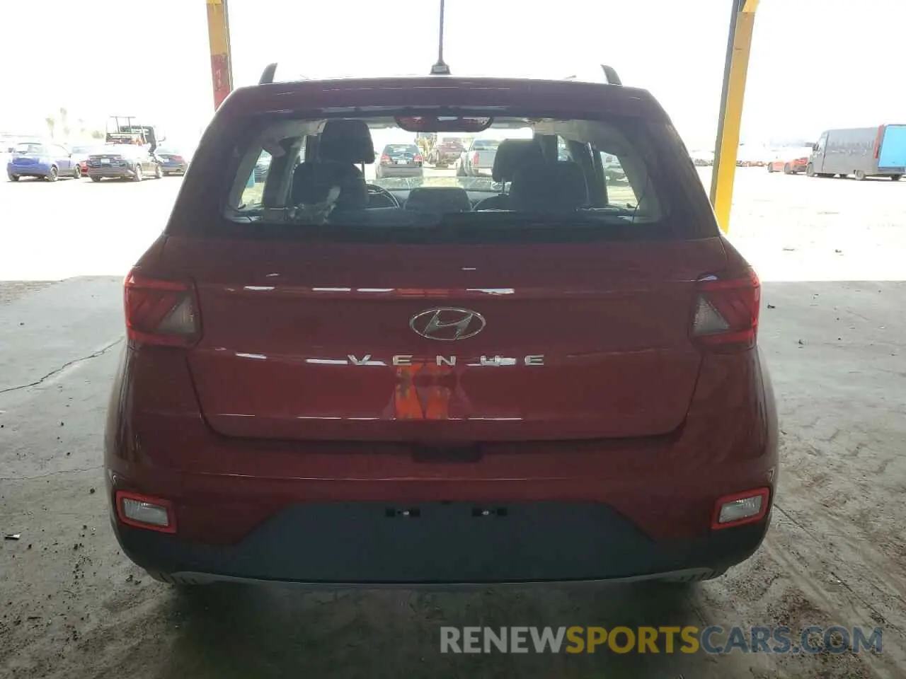 6 fotografías del automóvil dañado KMHRC8A33SU355631 HYUNDAI VENUE 2025