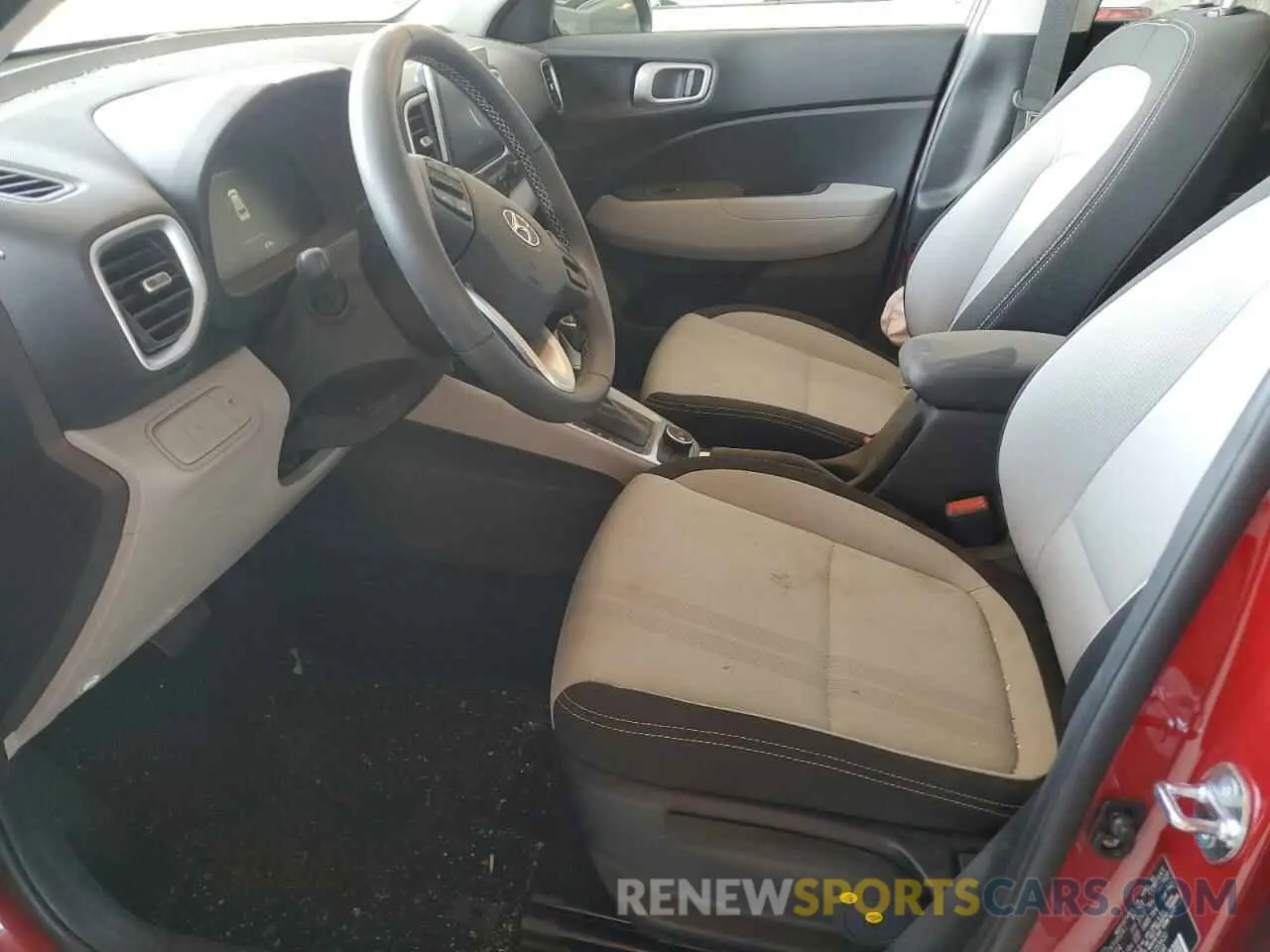 7 fotografías del automóvil dañado KMHRC8A33SU355631 HYUNDAI VENUE 2025