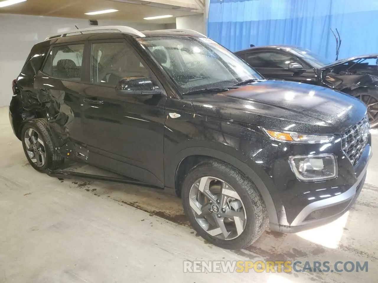 4 fotografías del automóvil dañado KMHRC8A35SU350852 HYUNDAI VENUE 2025