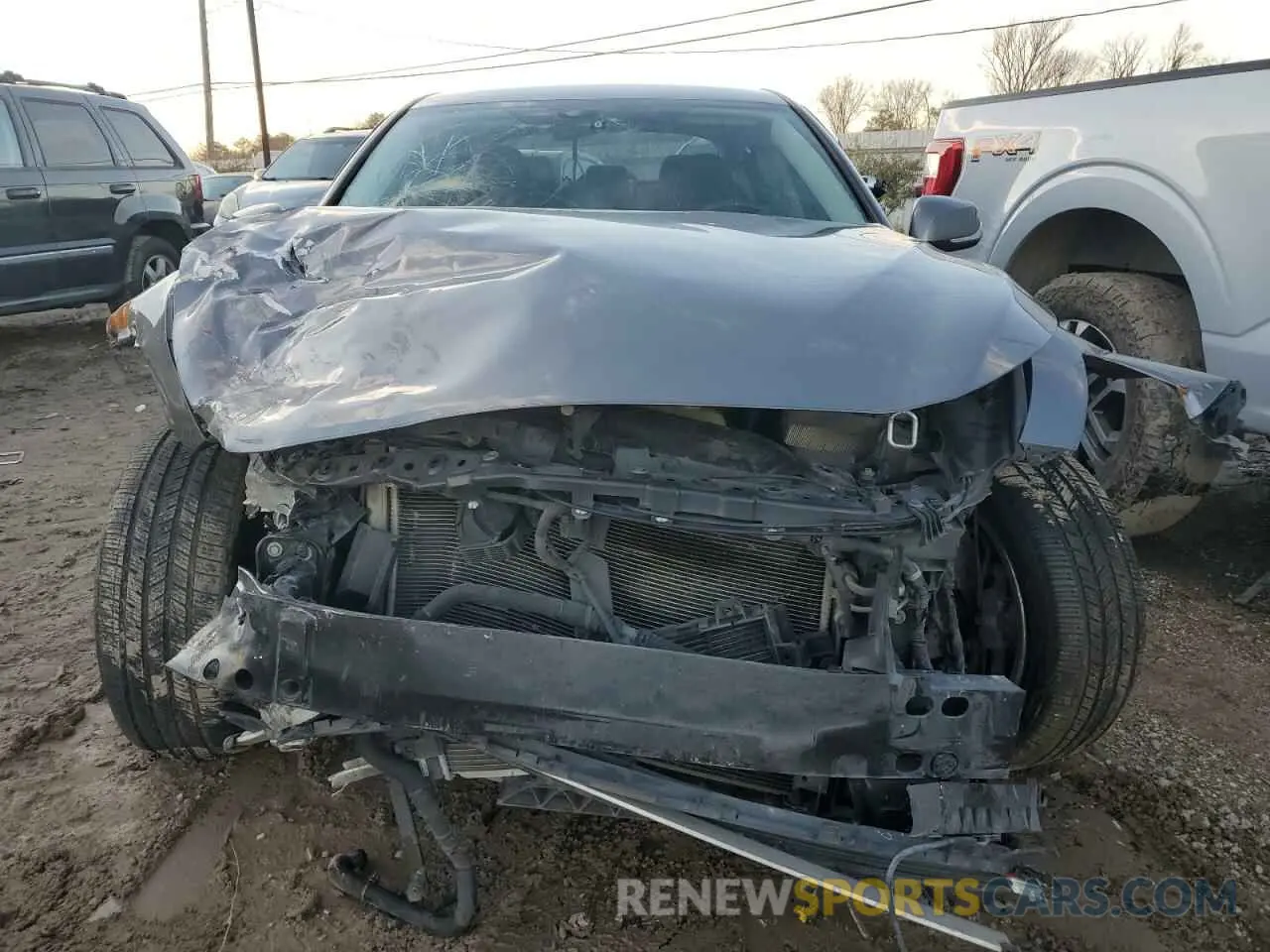 5 fotografías del automóvil dañado JN1EV7AP0KM515302 INFINITI Q50 2019
