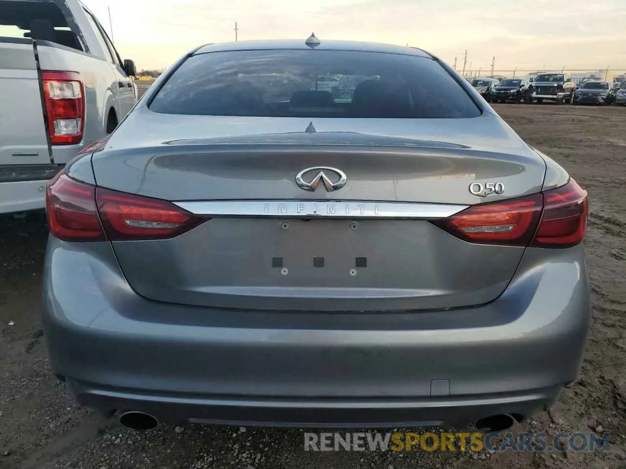 6 fotografías del automóvil dañado JN1EV7AP0KM515302 INFINITI Q50 2019