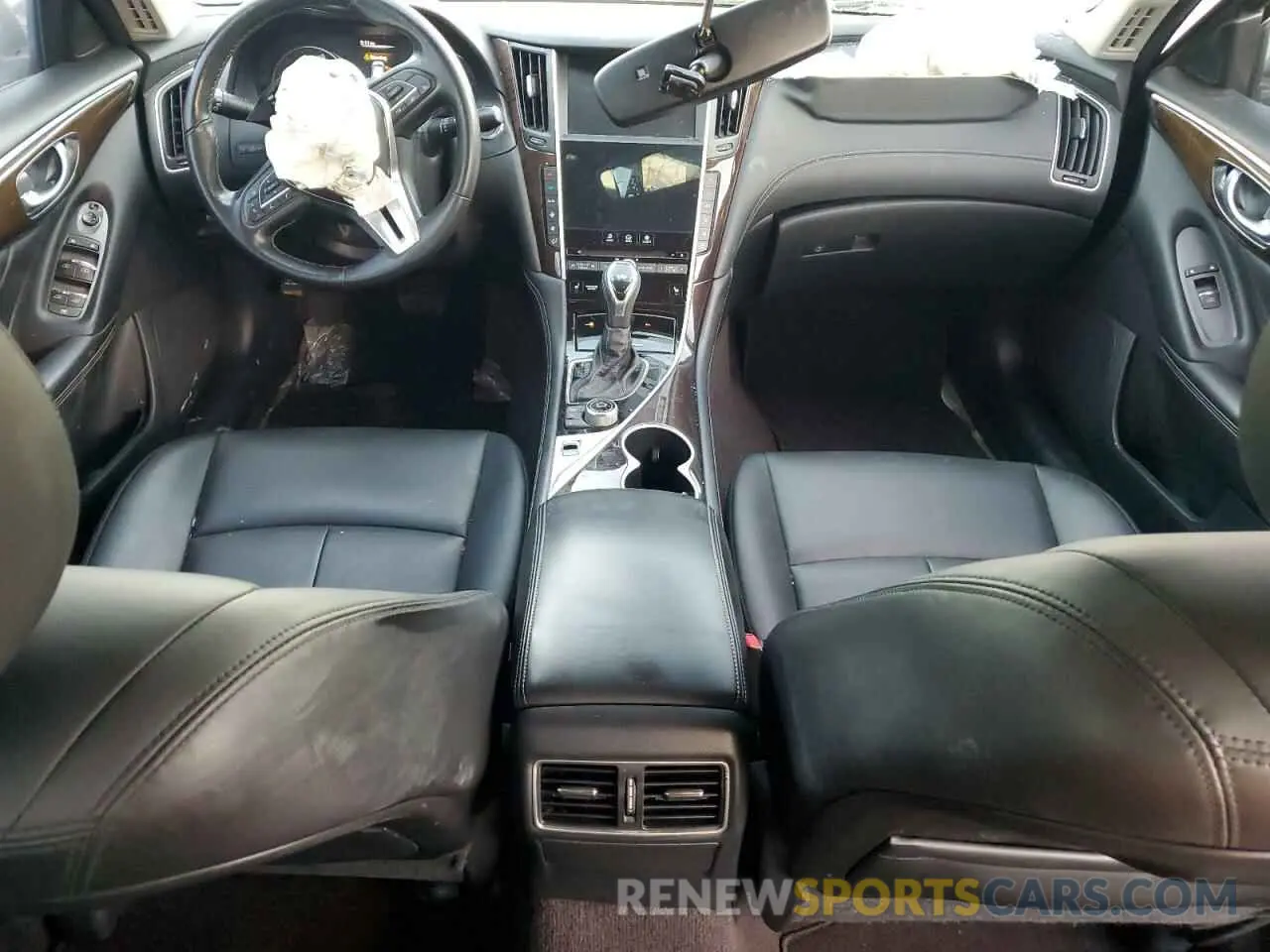 8 fotografías del automóvil dañado JN1EV7AP0KM515302 INFINITI Q50 2019